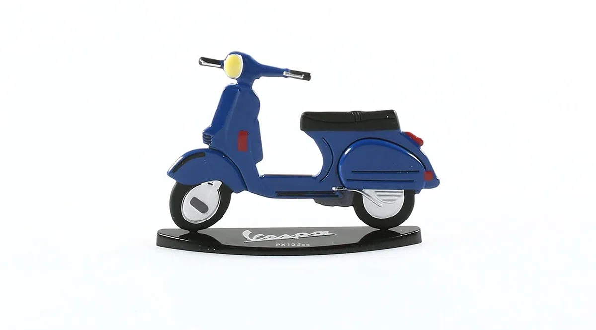 OPO 10 - Lotto di 4 Riproduzioni 2D di Scooter compatibili con Vespa 7 cm: 50 Special + 150 GS + PX 125 + 125 Primavera