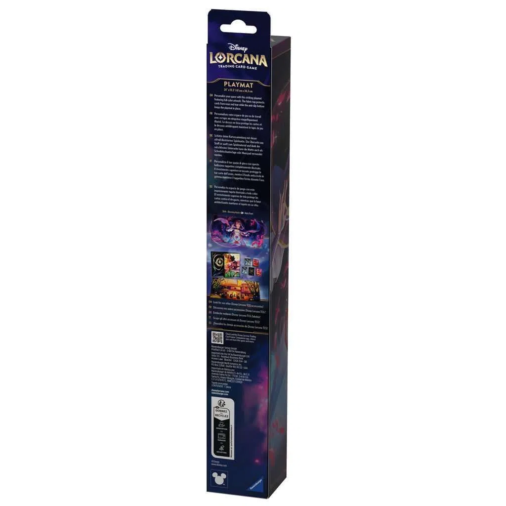 Ravensburger- Disney Lorcana Trading Card Game: Set 5 – Tappetino da Gioco, Motivo B, 11098409