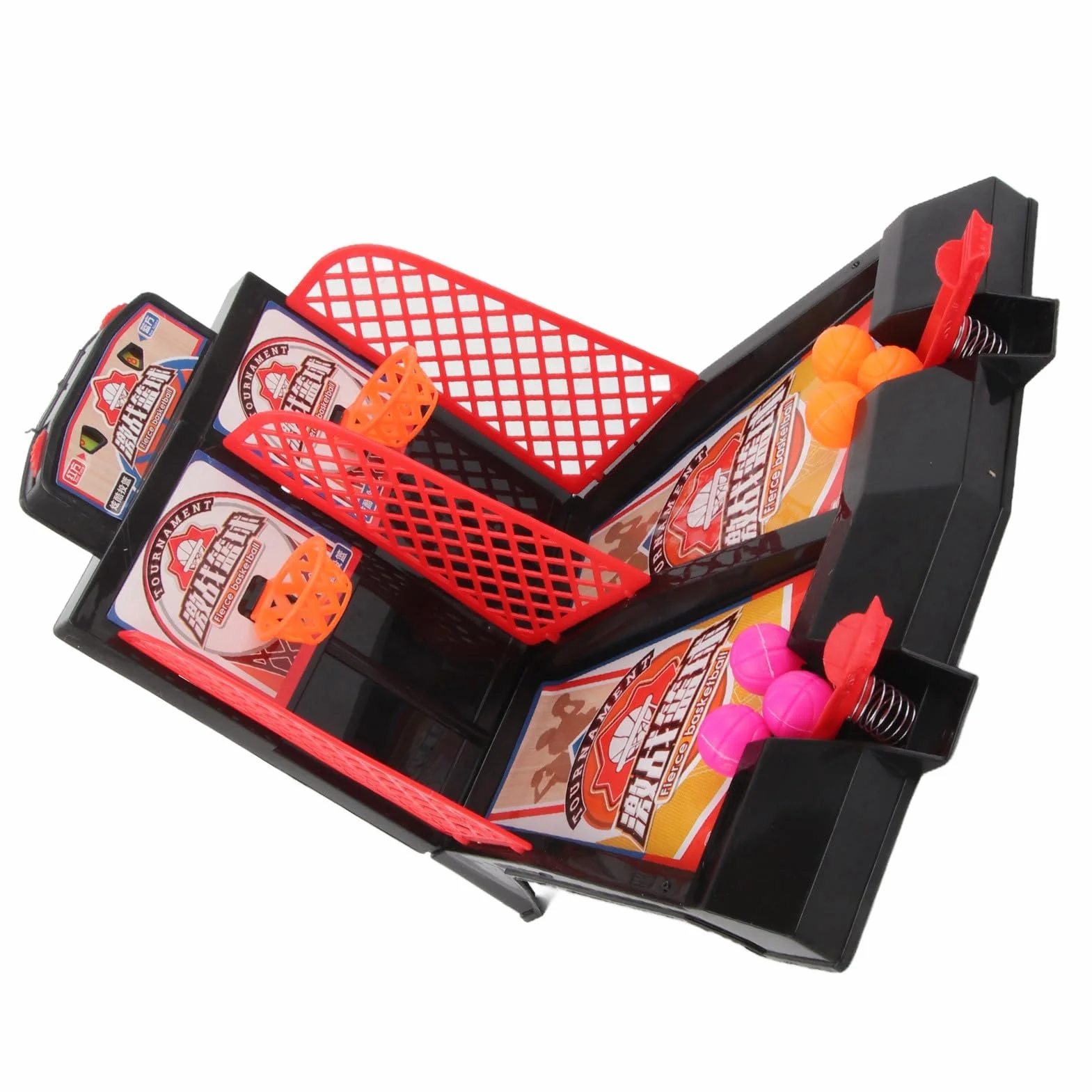 VGEBY Basket da Tavolo, Gioco da Tavolo per Pallacanestro per Bambini Gioco di Tiro con Catapulta per Bambini Gioco per Adulti