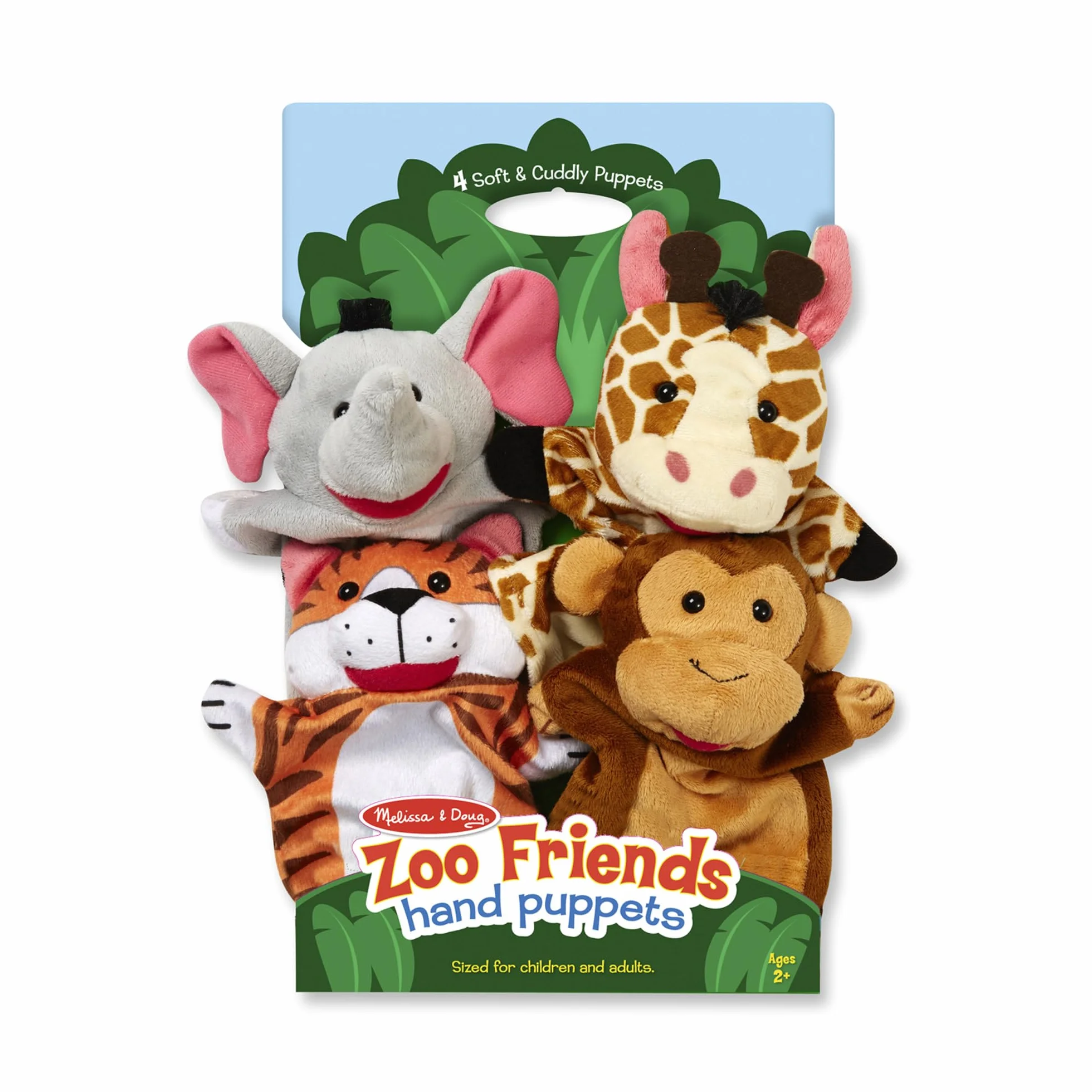 Melissa & Doug Marionette Da Mano Con Animali selvaggi Per Teatrino Marionette Bambini | Animali Giocattolo Per Bambini E Giochi Bambini 2 Anni In Su | Marionette Per Bambini E Burattini Da Mano