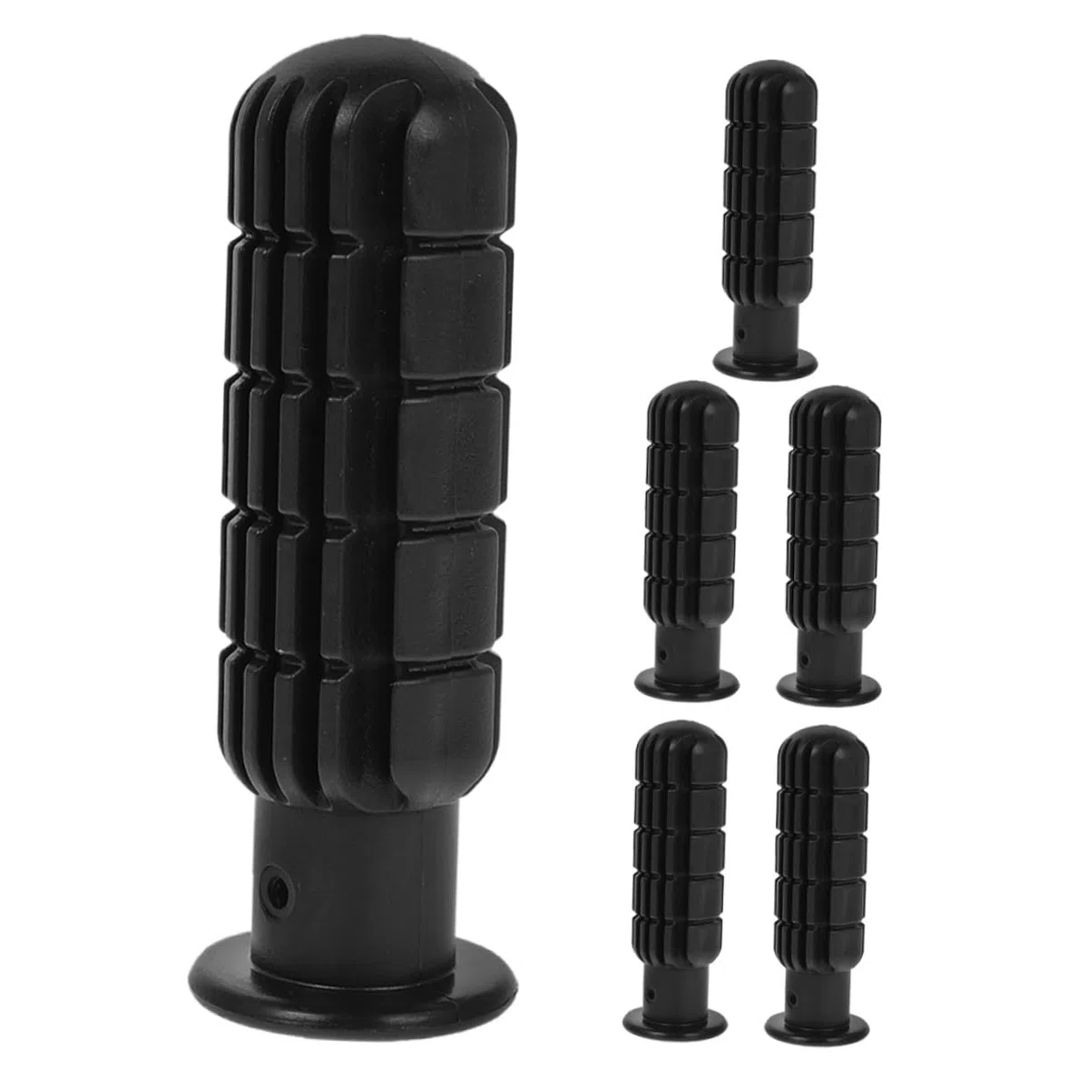 Set 6 Pezzi Impugnature per Calcio Balilla 8Mm in Plastica Accessori per Tavoli da 07 M Pezzi di Ricambio per Biliardino per Uso Domestico e Ufficio