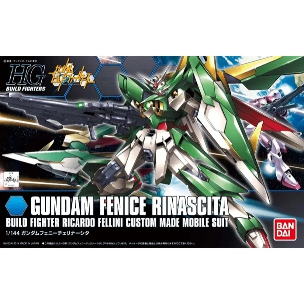 Gundam Build Fighters - Kit modello HG 1/144 - Gundam Fenice Rinascit