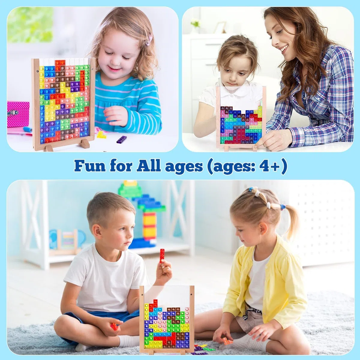 Giochi da tavolo, puzzle, puzzle 3D, giocattoli educativi per bambini e adulti per ragazze e ragazzi di 3 4 5 6 7 8 9 10 anni.
