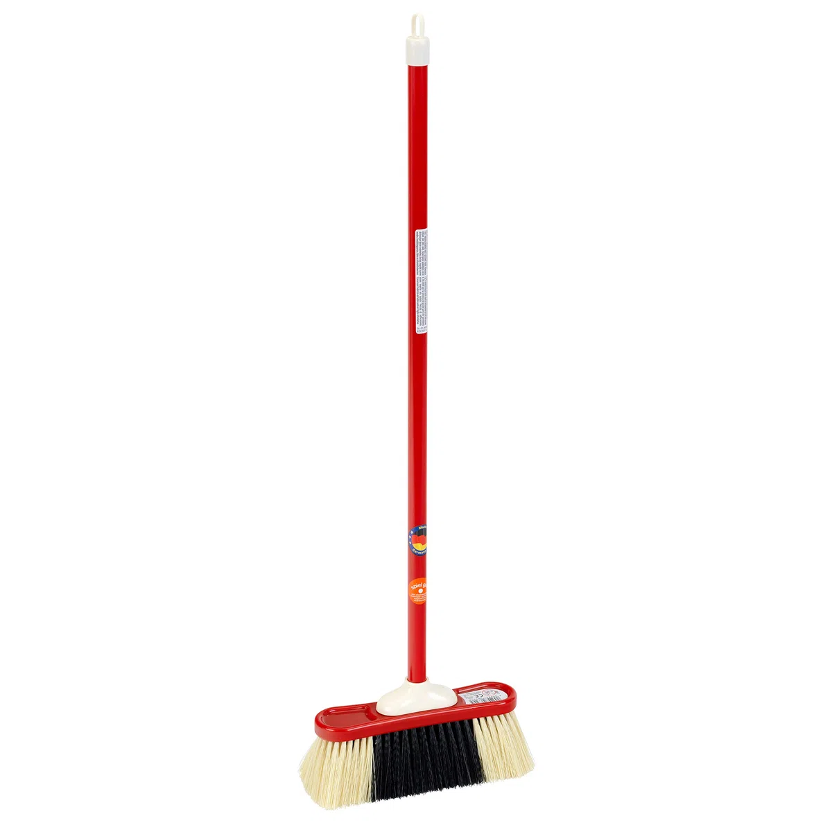 Theo Klein 6320 Scopa classica I Resistente scopa giocattolo realizzata in plastica di alta qualità I Dimensioni- 18 cm x 5,5 cm x 61,5 cm I Giocattoli per bambini dai 3 anni in su