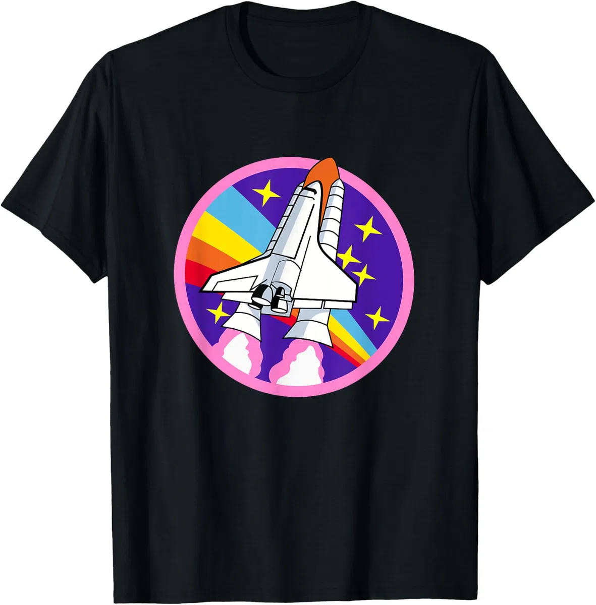 Space Shuttle Rocket Futuro Astronauta Spazio Scienza Nerd Maglietta