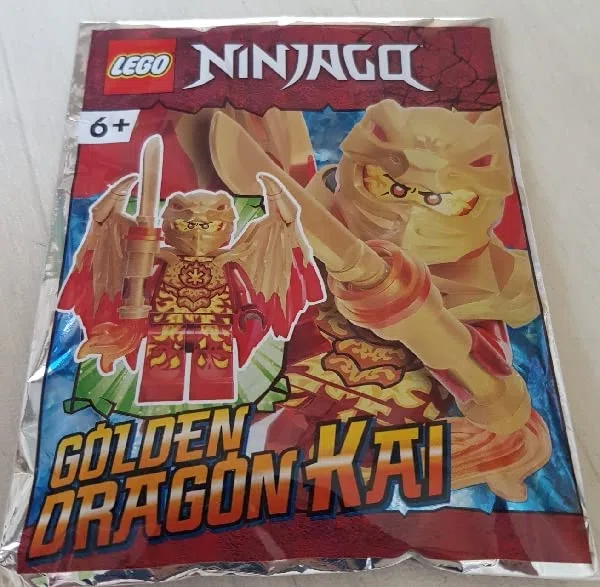 LEGO Ninjago Golden Dragon Kai Minifigure Set 892291 (insaccato)