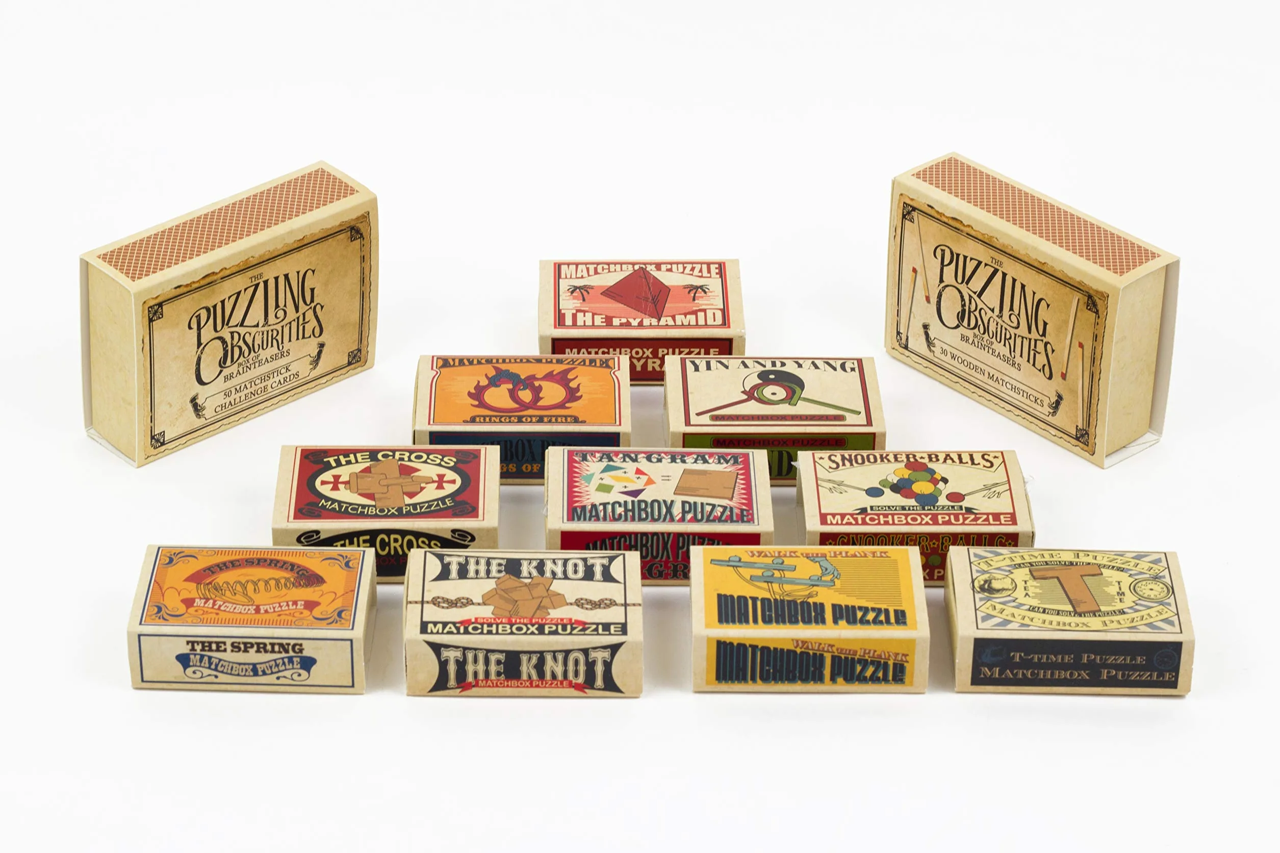 Professor PUZZLE- Puzzle, Colore Giallo, Brain Training Puzzles, EM0347US
