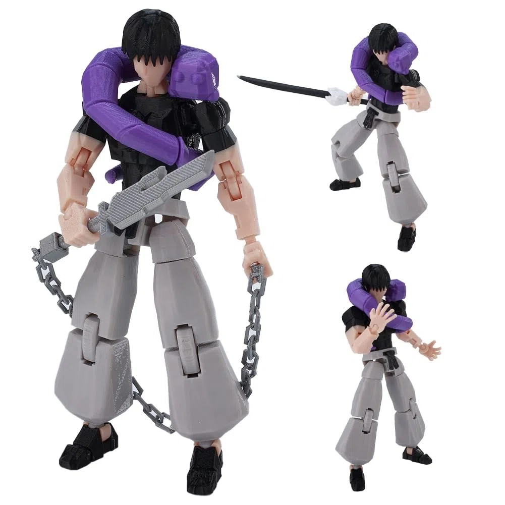 Fushiguro Toji Action Figure JJK, statuetta stampata in 3D, modello anime, da collezione, decorazione da scrivania, regalo, 12 cm