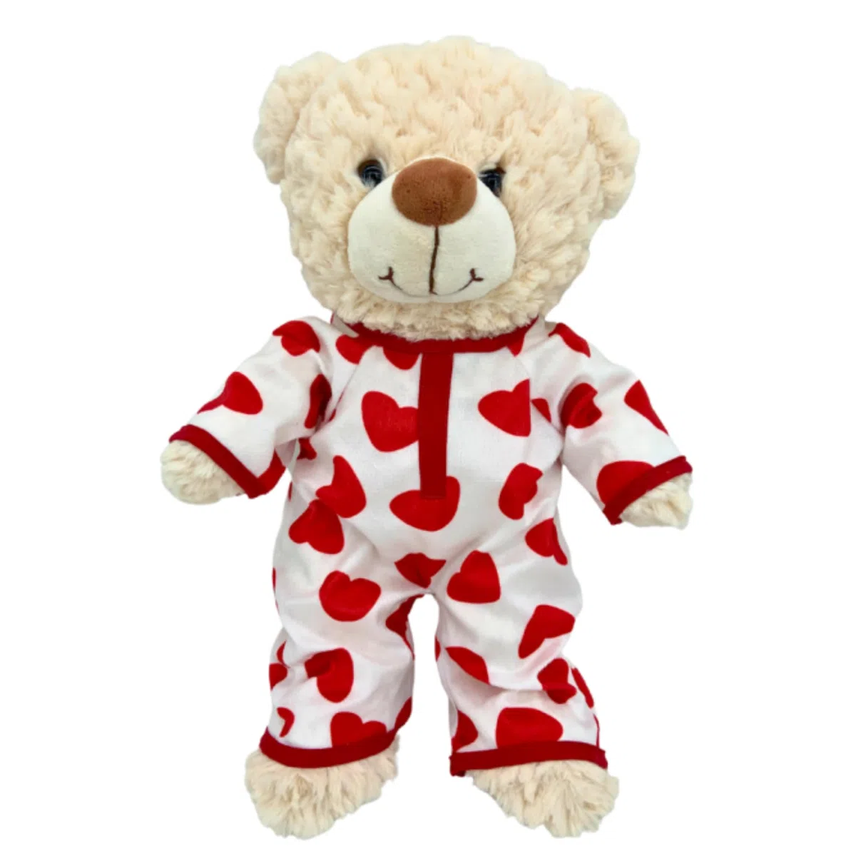 Pigiama tutto in uno con cuoricini, 40 cm, per orsacchiotti Build a Bear