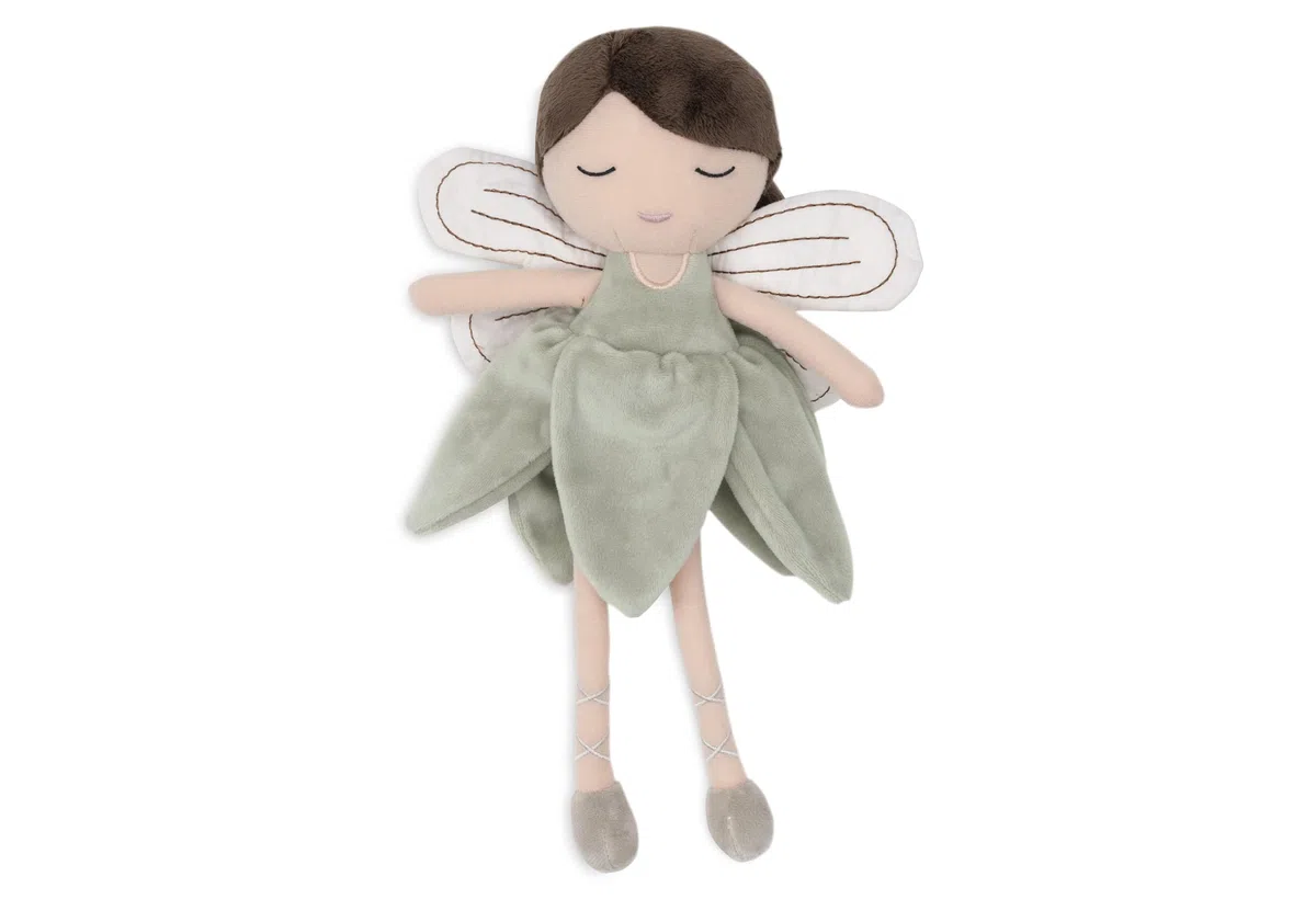 Jollein 037-001-67073 - Bambola di peluche, motivo: Fata Livia, 32 cm