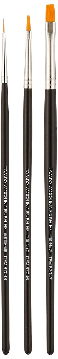 Tamiya 300087067 - Set pennelli Special 3 pezzi