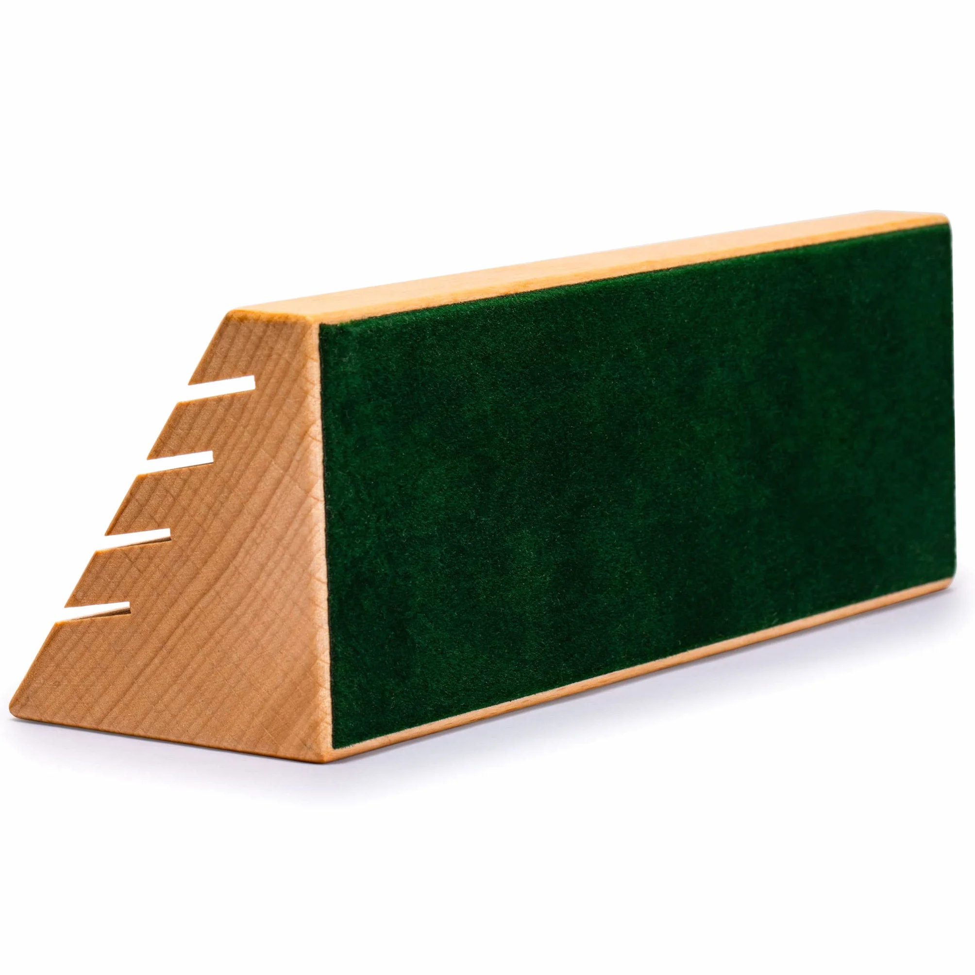 Yellow Mountain Imports Porta-carte da gioco in legno massello di faggio di dimensioni standard - Set di 2 organizzatori di carte