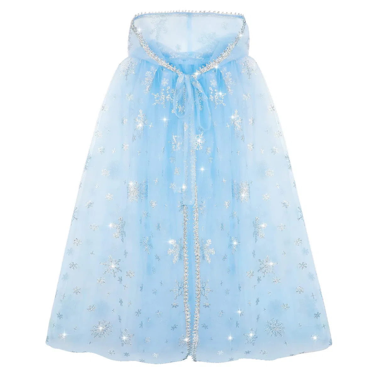 XEPST Mantello Principessa Bambina, Costume Principessa con Cappuccio, Mantello Della Principessa Accessorio Scialle Cape Ragazze da Costume Halloween Carnevale Cosplay
