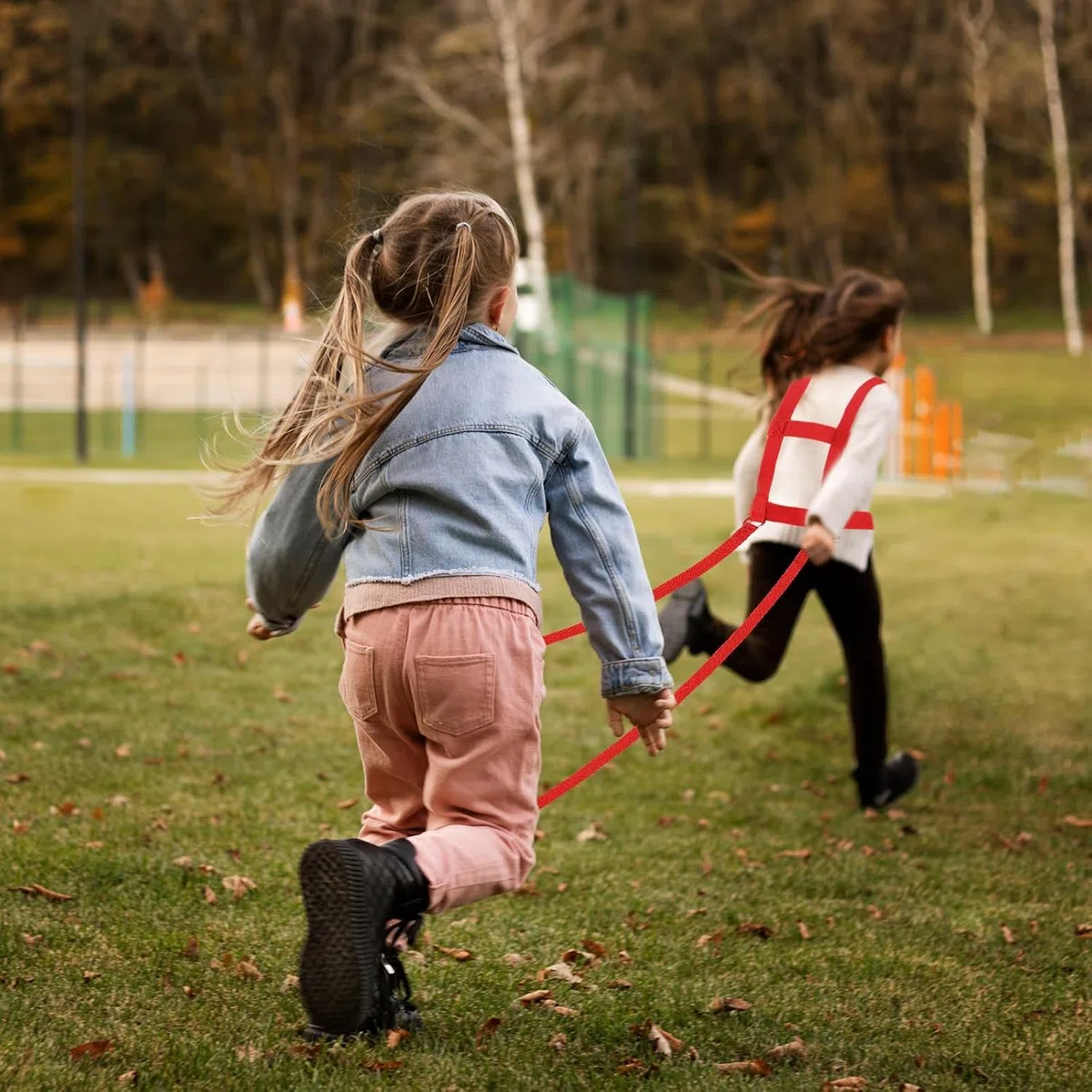 2 guinzagli per cavalli da giocare per bambini, colore rosso, per bambini, per bambini, per giocare a bambini
