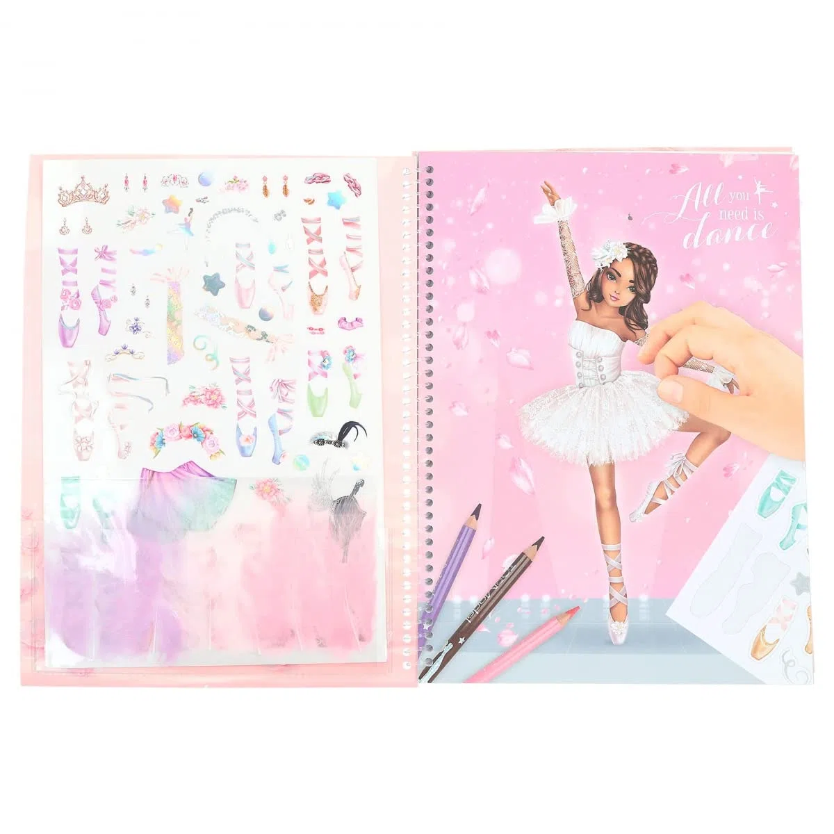 CREA TU LIBRO DE COLOREAR TOP MODEL