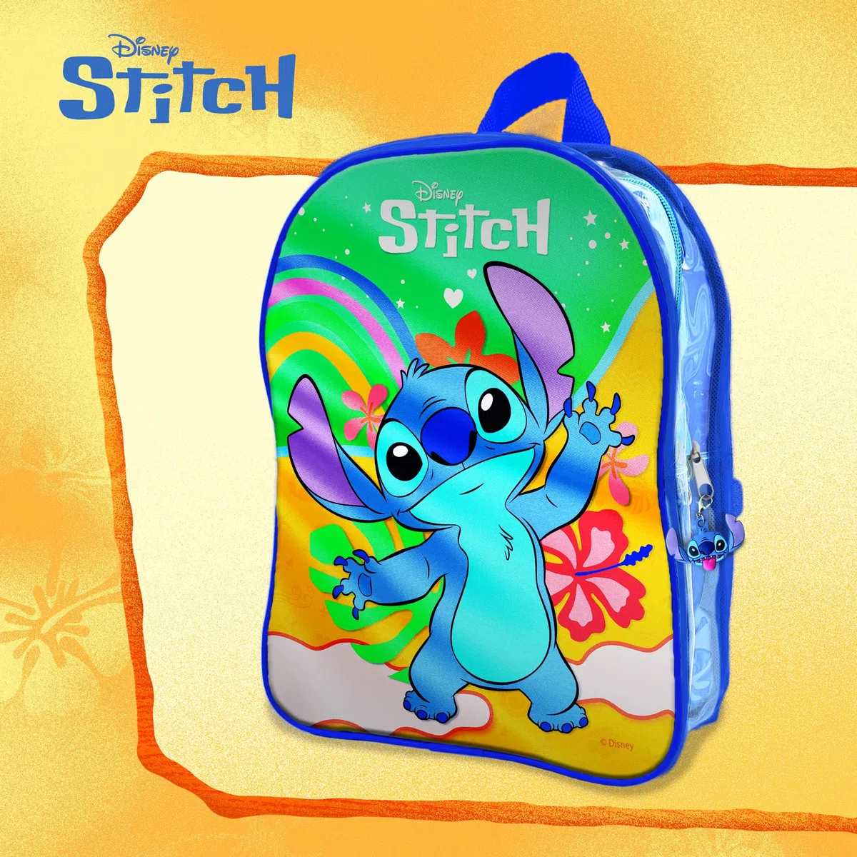 Lisciani Giochi - Stitch Colouring and drawing pop up in a backpack, 110674