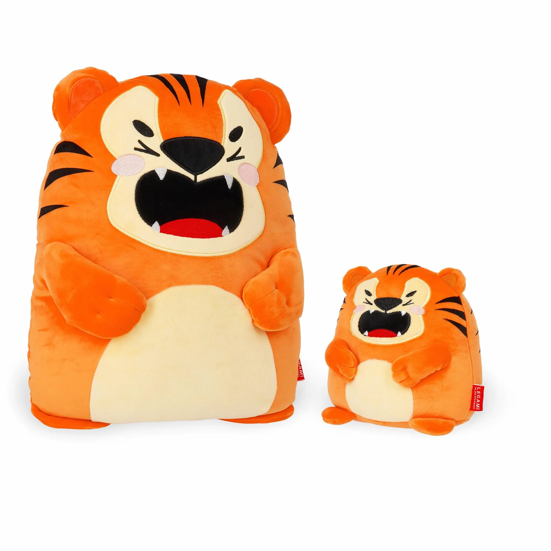 Legami - Cuscino Super Soft! Tema Tiger, Super Soffice, Idea Regalo, L 28 cm x H 42 cm x W 14 cm