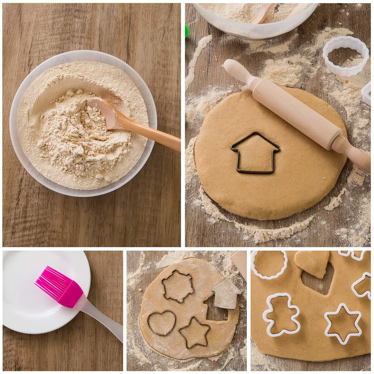 LIHAO 20pz MINI Piccoli Chef Set Bambini Grembiuli da Cucina Costumi Gioco d'Imitazione Kit Regalo di Compleanno Natale Pasqua Festival Ragazza