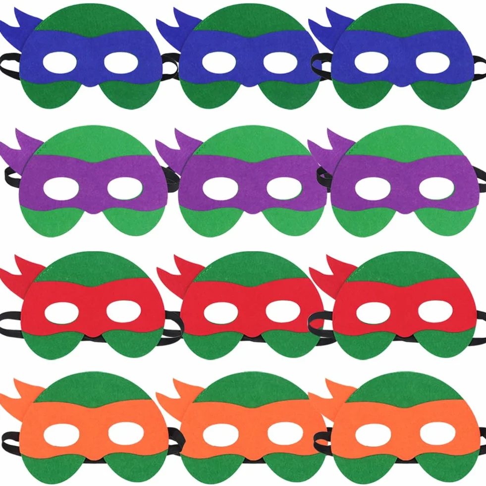Maschere Bambini Animali Maschere Turtle Maschera Forniture per Feste Mascherata Compleanno Decorazioni Halloween Natale Carnevale