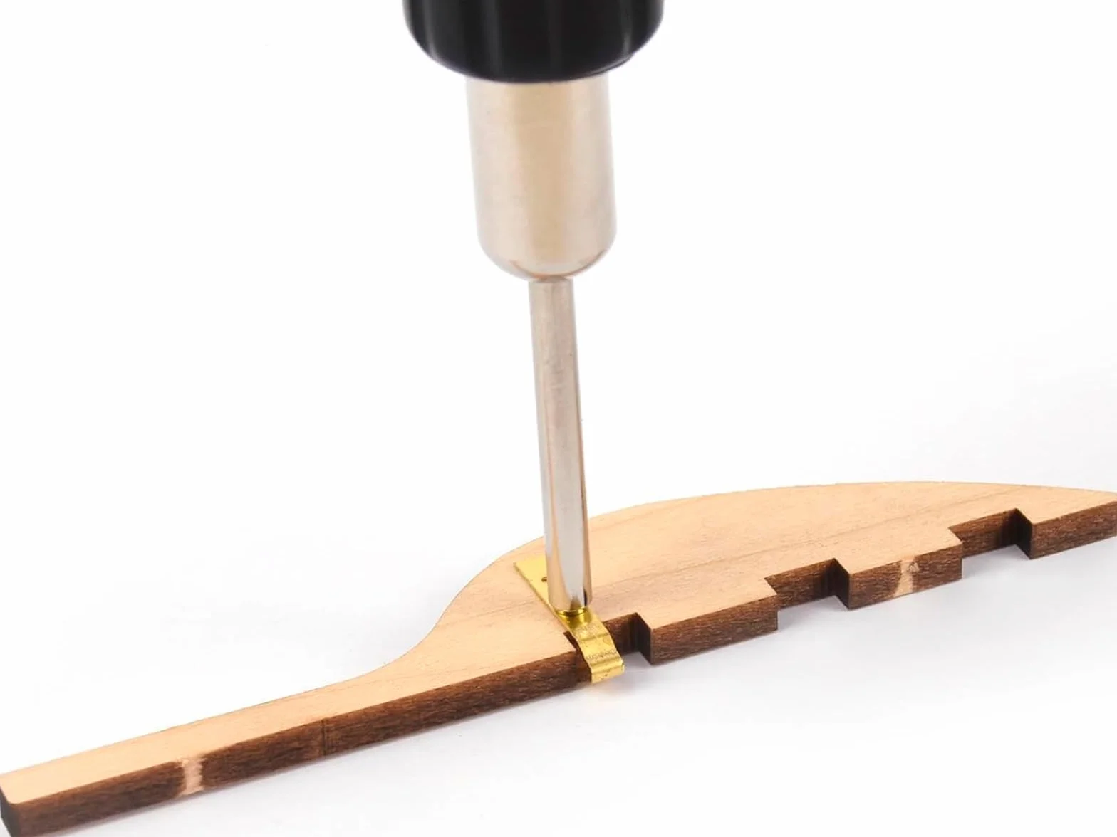Artesania Latina - Strumenti Modellismo e Artigianato in Legno, Fissatore/Chiodatrice Magnetico/a - 100 Chiodi in Ferro Ottone da 5 mm e 10 mm - Modello 27023-1 - Strumenti per Costruire Modelli