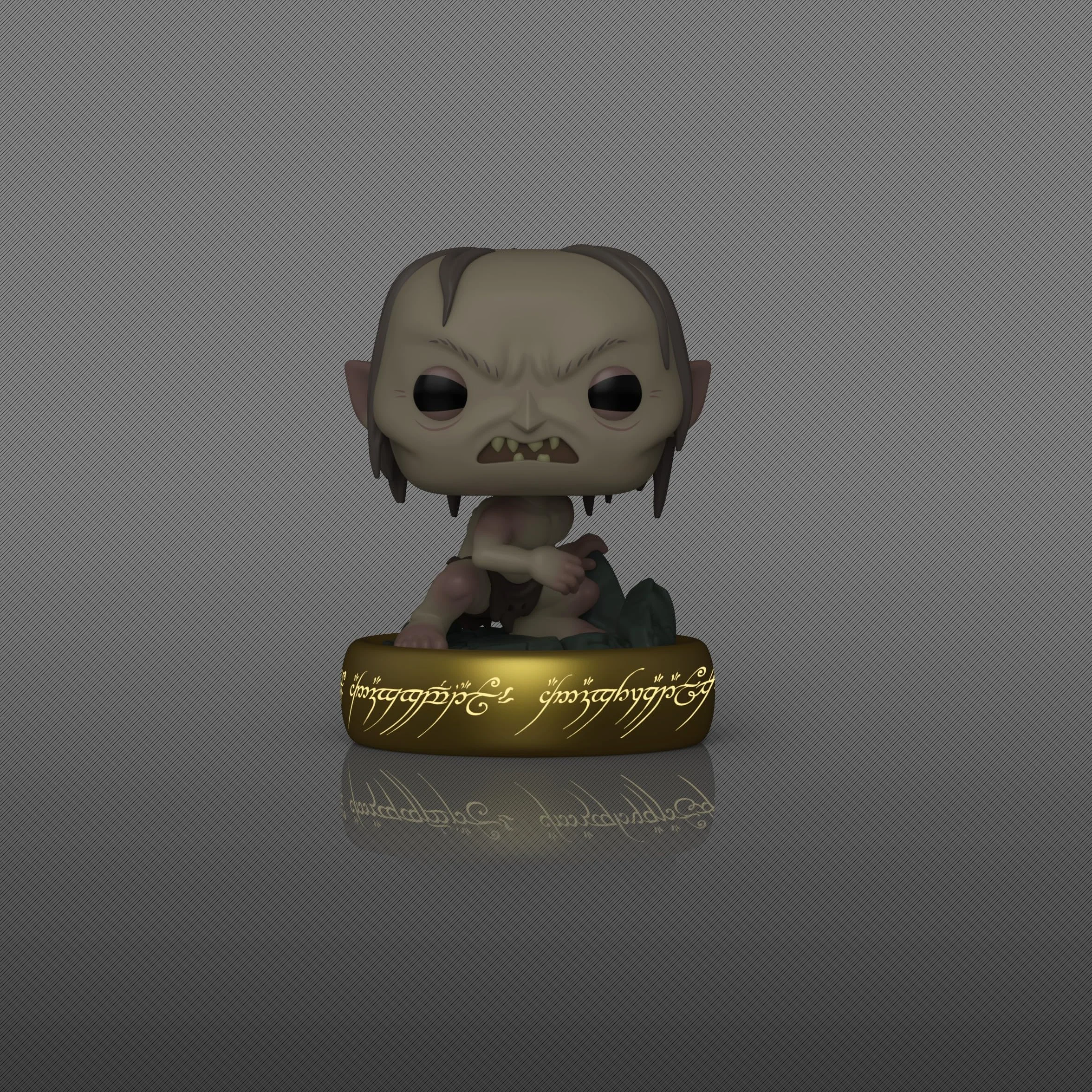 Funko POP! Plus: Lord of the Rings - Gollum - Glow in the Dark - Figura in vinile da collezione - Idea regalo - Prodotto ufficiale - Giocattoli per bambini e adulti