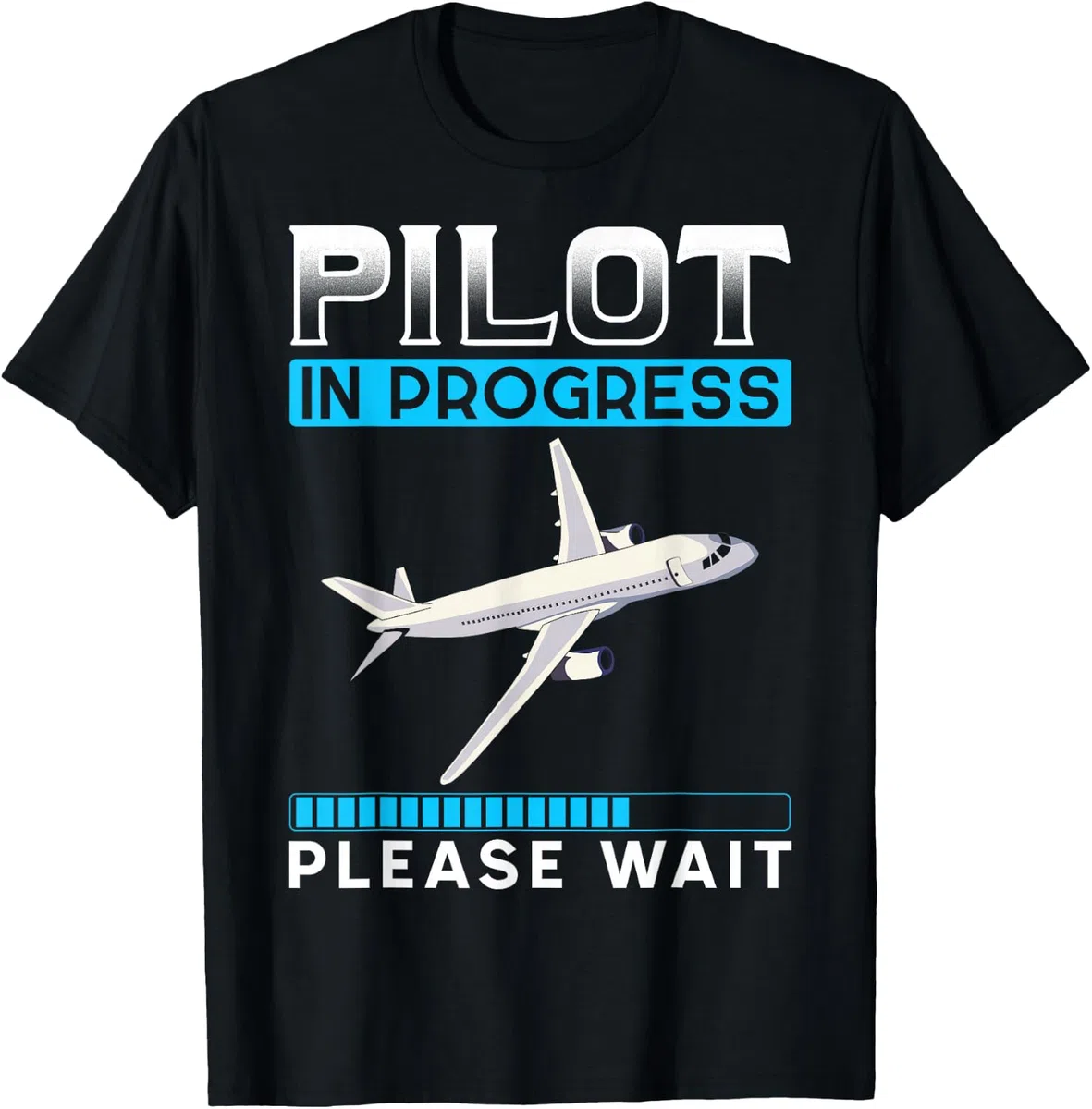 Futuro Pilota Aereo in Volo Aeroporto Copilota Regalo Pilota Maglietta