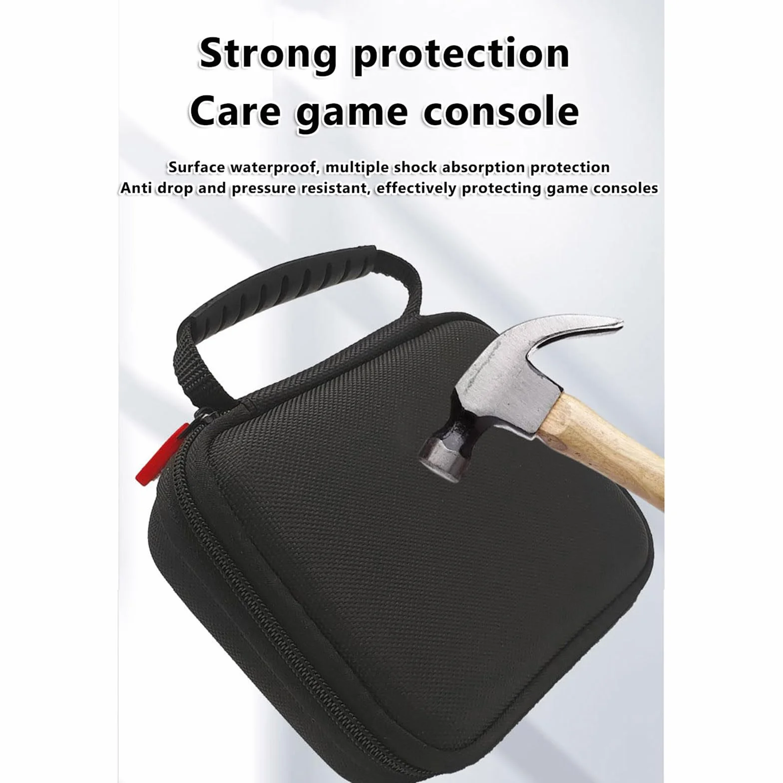 Custodia da trasporto per console di gioco portatile Anbernic RG40XXV, custodia in EVA compatibile con console di gioco RG40XXV e accessori, scatola organizer da viaggio resistente alle