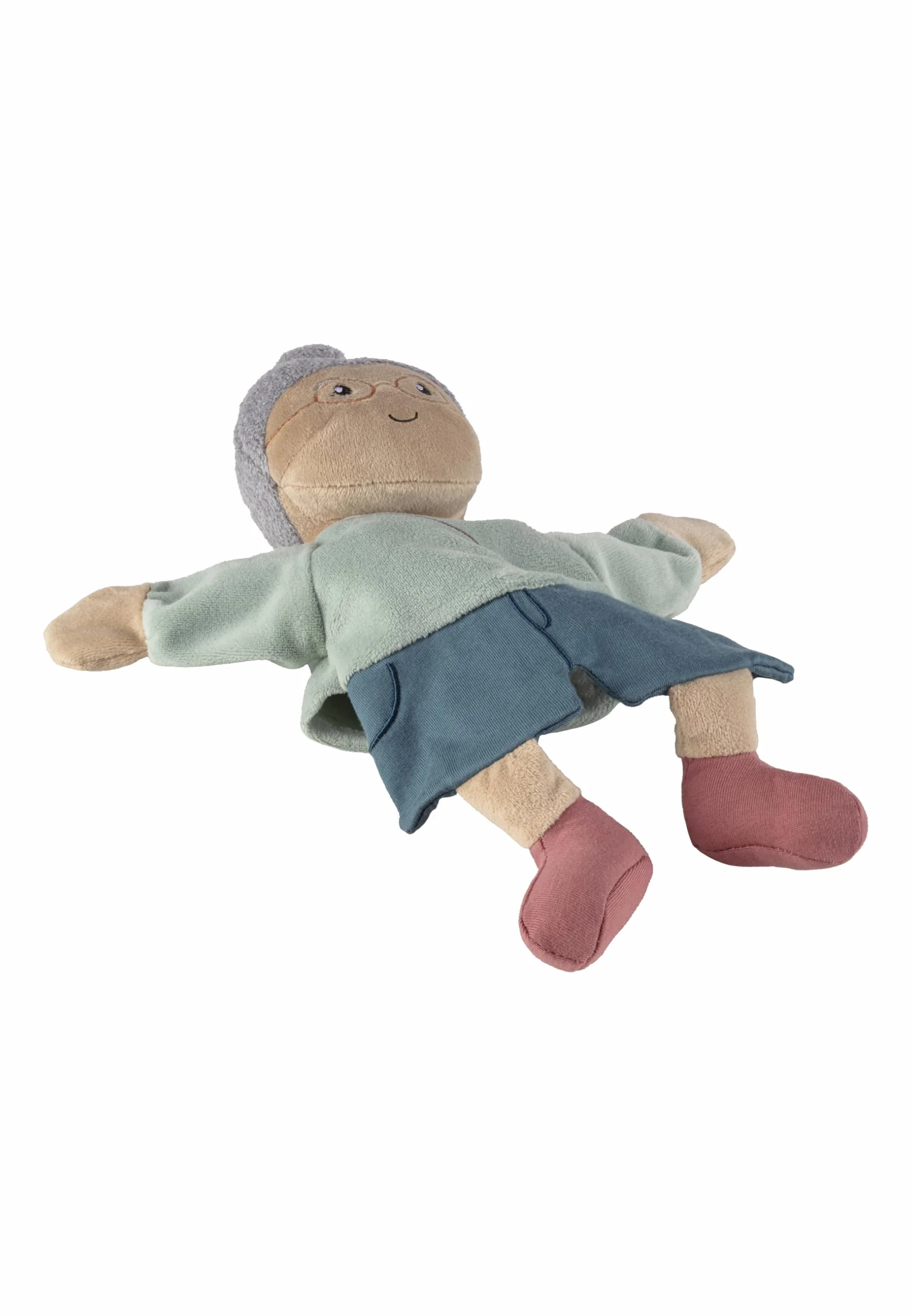 Sterntaler Marionetta a mano nonna – giocattolo morbido per bambini per teatro delle marionette, raccontare, coccole e promozione della voce, perfetto compagno di gioco e idea regalo, multicolore