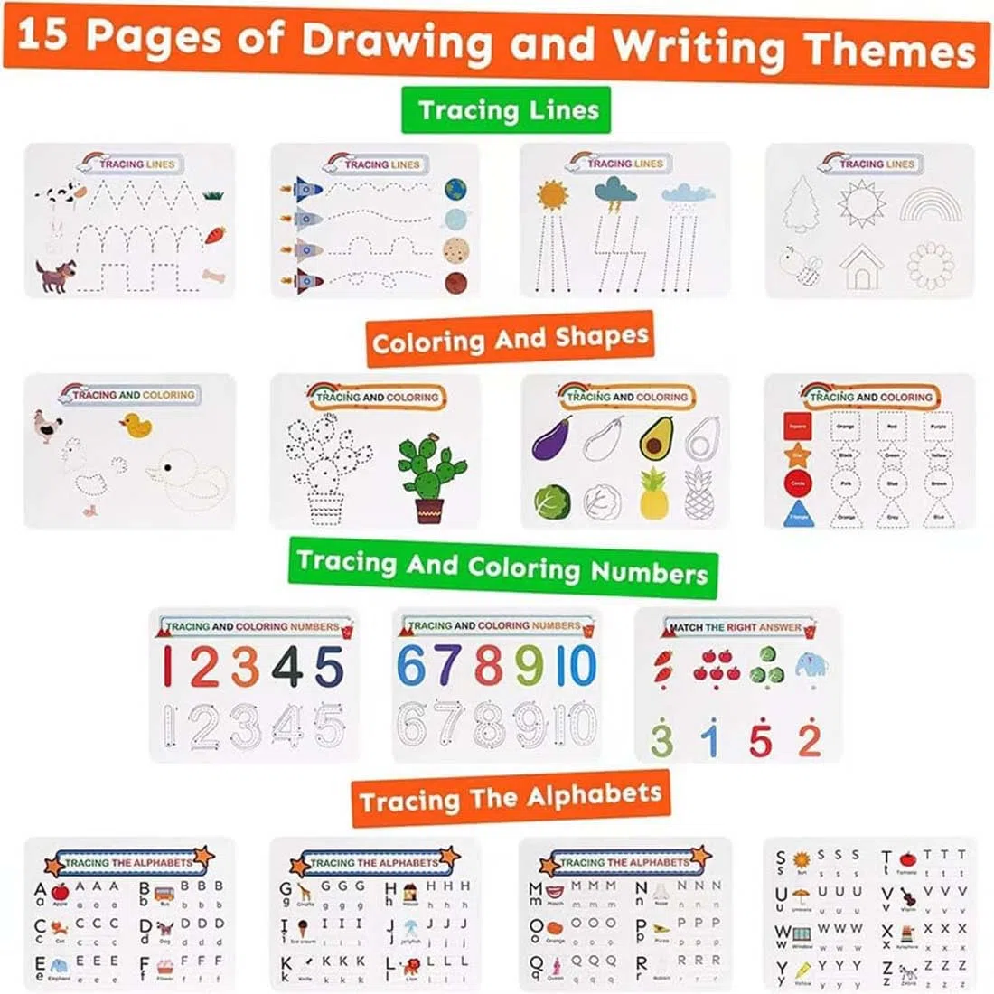 My Preschool Busy Book, Preschool Learning Activities-Toddler Busy Book for Kids, Busy Board per Bambini, Giochi Montessori, Giochi Educativi Tabellone Attivitài, Gioco Educativo Pannello Sensoriale