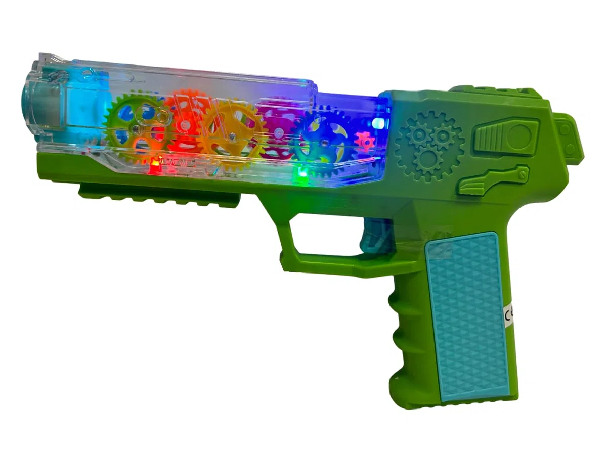 Pistola Giocattolo con Luci e Suoni Effetti Sonori e Proiettore Pistola Giocattolo Luci e Suoni Pistola Gioco per Bambini Fucile Giocattolo Mitra Gioco con Luci e Suoni Mitragliatrice Giocattolo