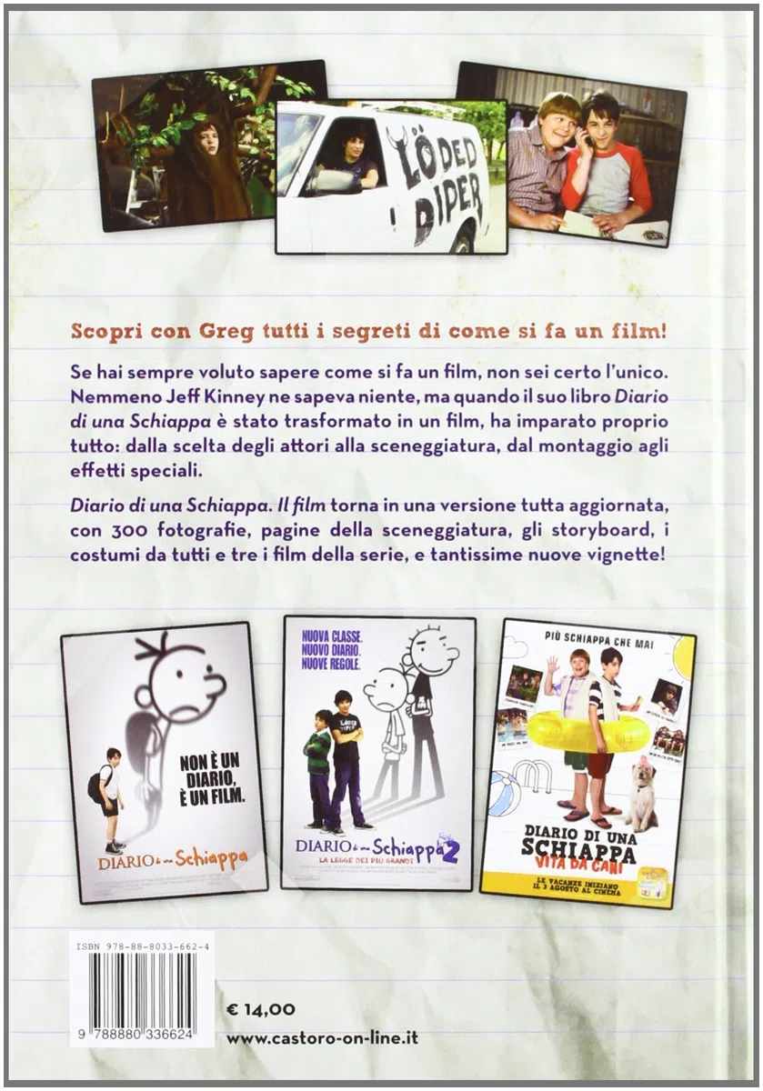 Diario di una schiappa. Il film. Come Greg è arrivato a Hollywood. Ediz. illustrata
