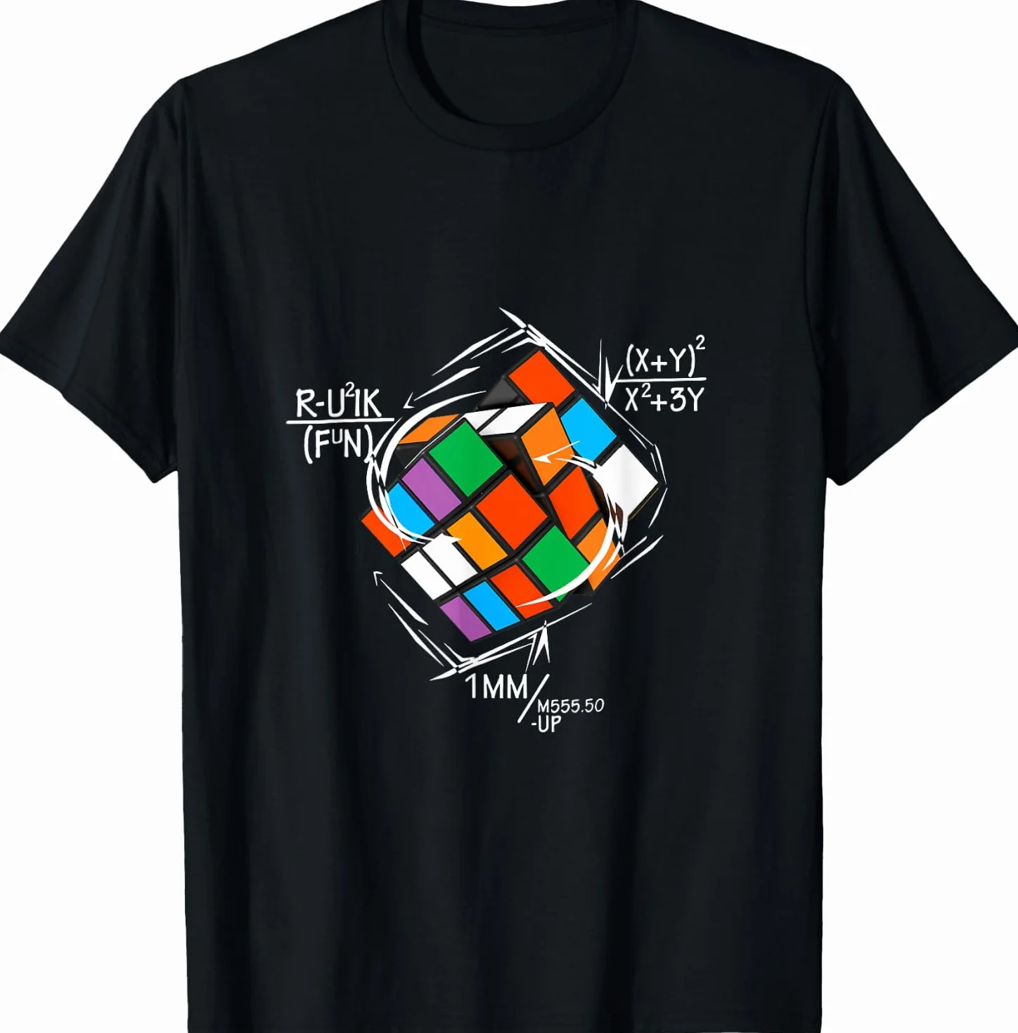 Cool Math Rubik Rubix Rubics Giocatore Cube Amanti della matematica Maglietta
