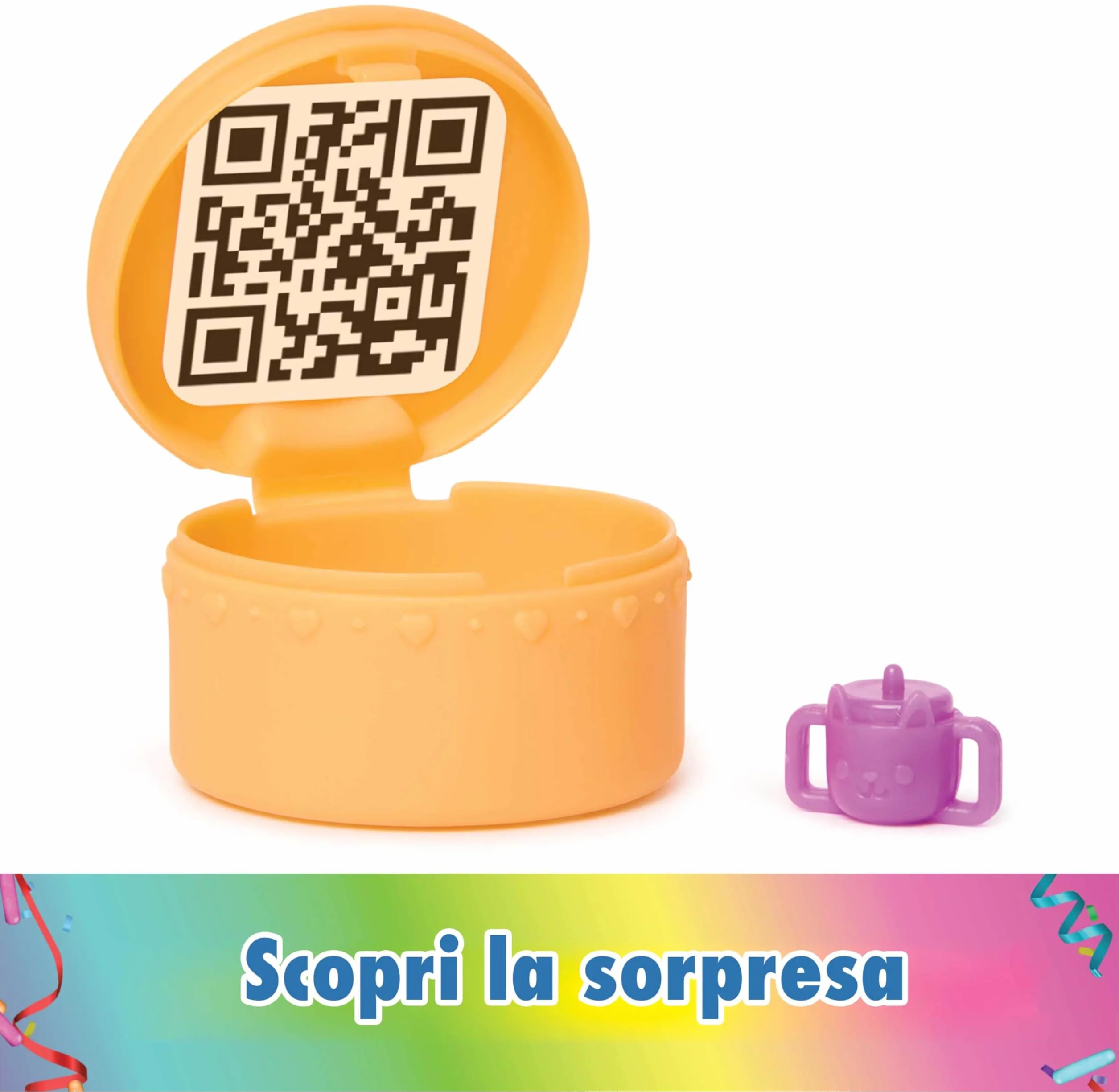 Gabby's Dollhouse, Stanza dei Giochi dell'Asilo Gatto-Orecchio, Set di Gioco da 17 Pezzi con 4 Personaggi e Mobili per la Casa delle Bambole, Giocattoli per Bambine e Bambini, 3+ Anni