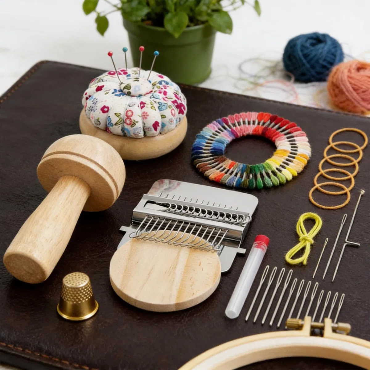 Generico Mini Kit Da Rammendo, Kit Toppe In Maglia Con 14 Ganci, Piccoli Strumenti Per Tessitura, Set Da Cucito Toppe Per, Per Fai Da Te Artigianale, Strumento Di Riparazione Per Tessitura, Rammendo