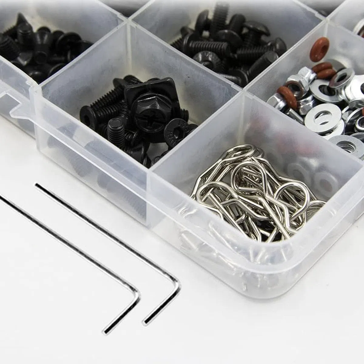 500 accessori RC, kit di viti RC, accessori RC 1/10, RC Crawler 1/10, accessori per auto RC, accessori per modellismo RC, per RC Cars Trucks Crawler in scala 1/8, 1/10, 1/12 e 1/16