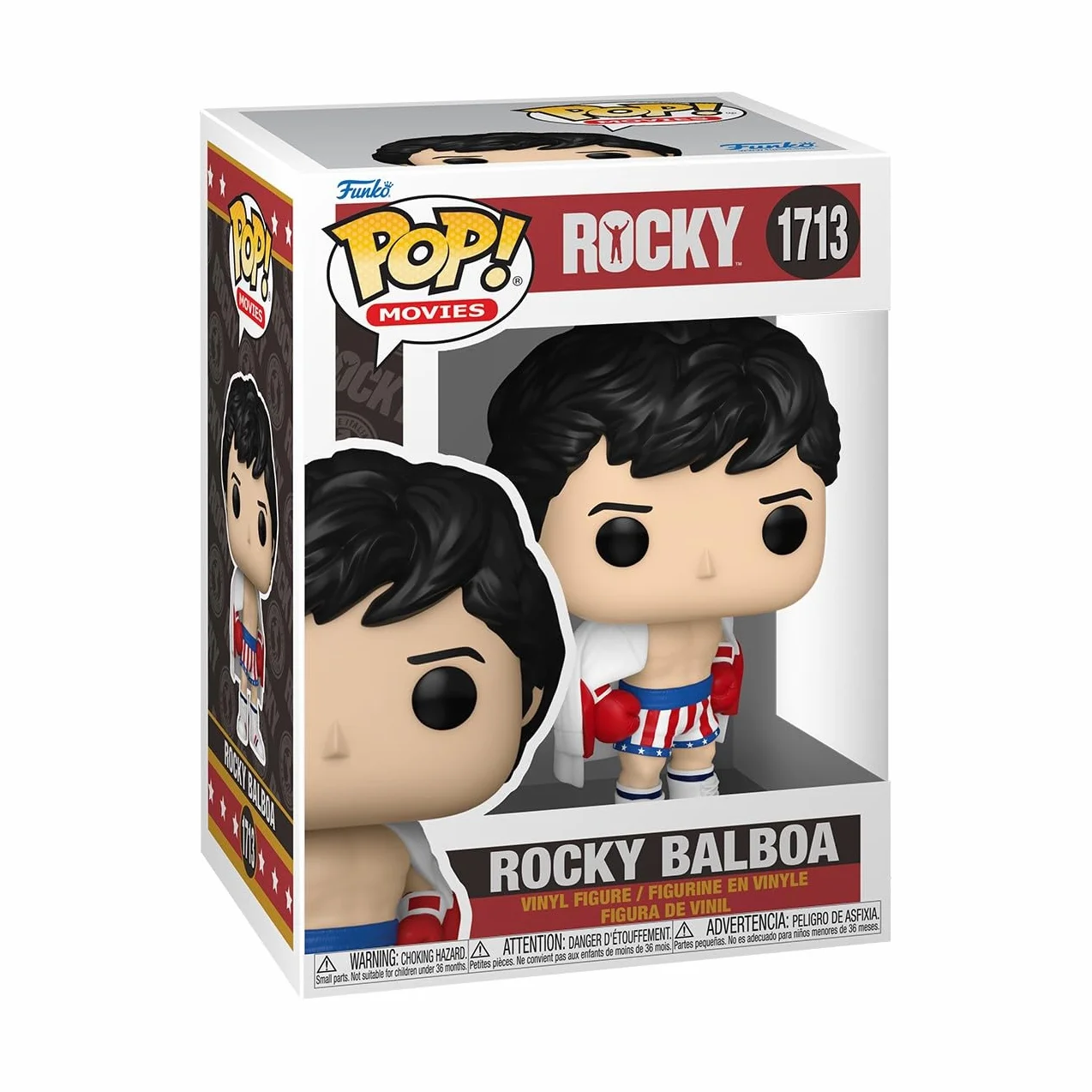 Funko Rocky Rocky Balboa Vinyl Figur 1713 Non Specificato Pop! Multicolore PVC