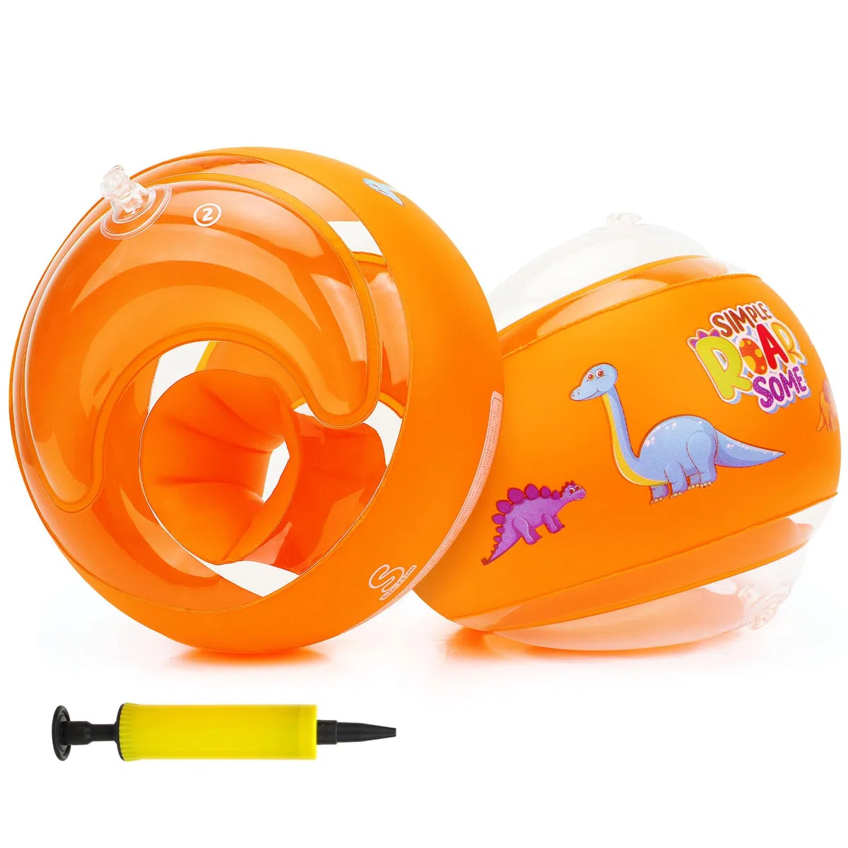 braccioli bambini Braccioli di Sicurezza per Bambini 1-6 Anni 10-25KG 3 Camere D'aria Indipendenti per l'allenamento in Piscina e Spiaggia