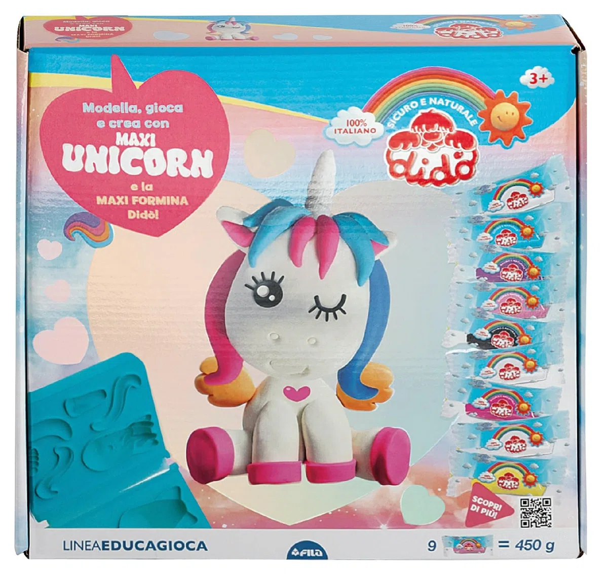 DIDO' Modella Gioca E Crea Maxi Unicorn