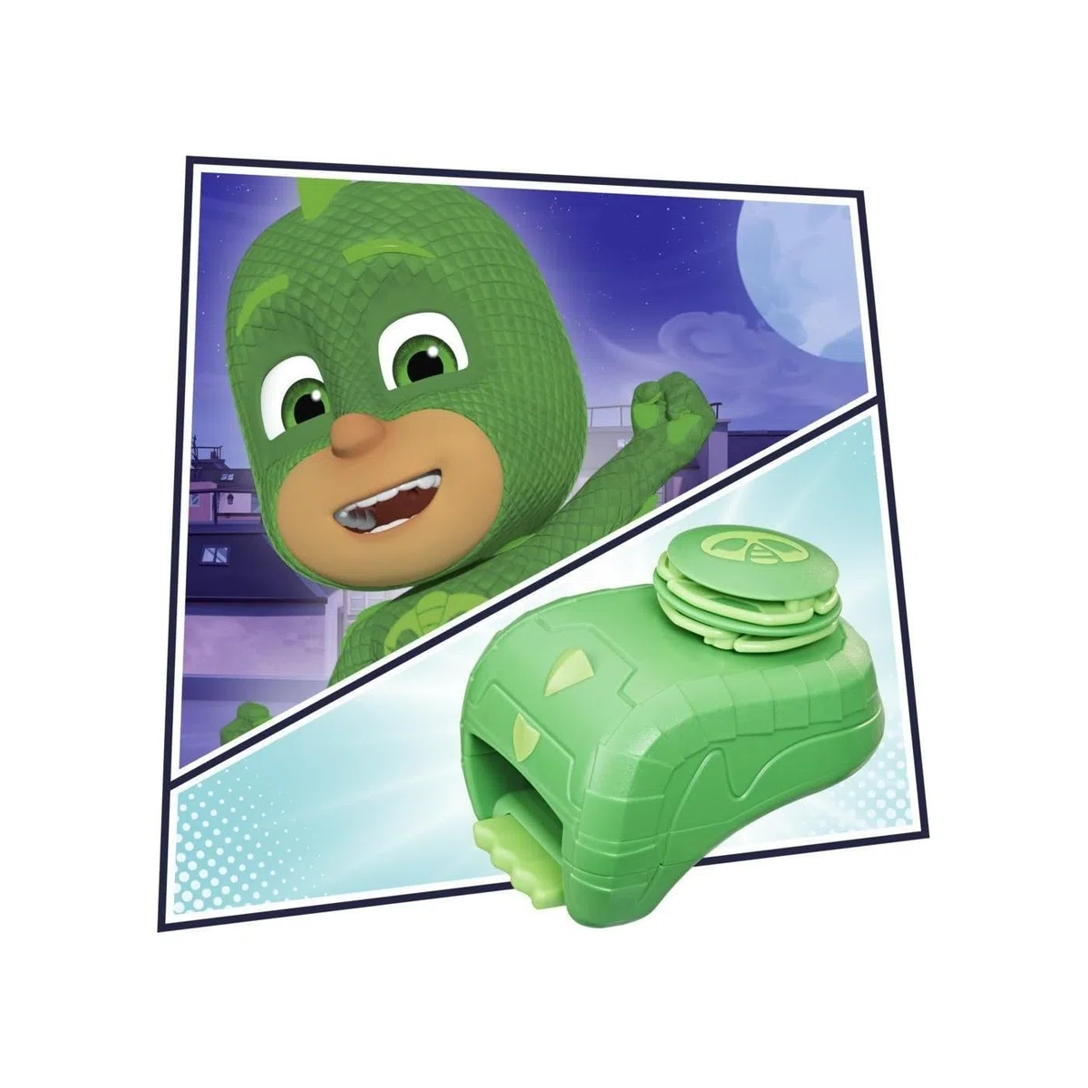 PJ Masks Hasbro Super pigiamini, Guanto di Geco, Giocattolo per Costume da Geco, per Bambini dai 3 Anni in su