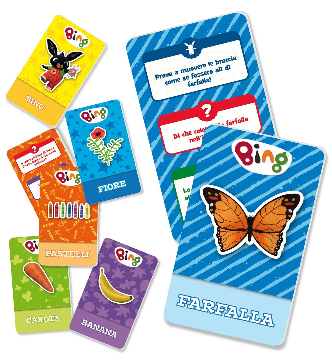 Lisciani Giochi Bing Flash Cards in Display