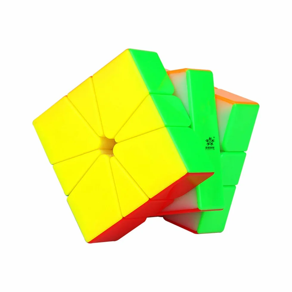 Oostifun OJIN YuXin Little Magic SQ1 Cube Square-1 Cube Smoothly Fast Twist Puzzle Rompicapo Cubo con un cubo treppiede (Senza Adesivo)