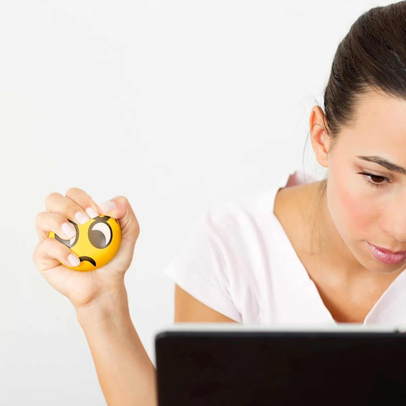 18 Pezzi Palline Antistress con Faccina Emoji, Palline Squeeze Antistress per Bambini Adulti Festa, premi, Regali di Compleanno