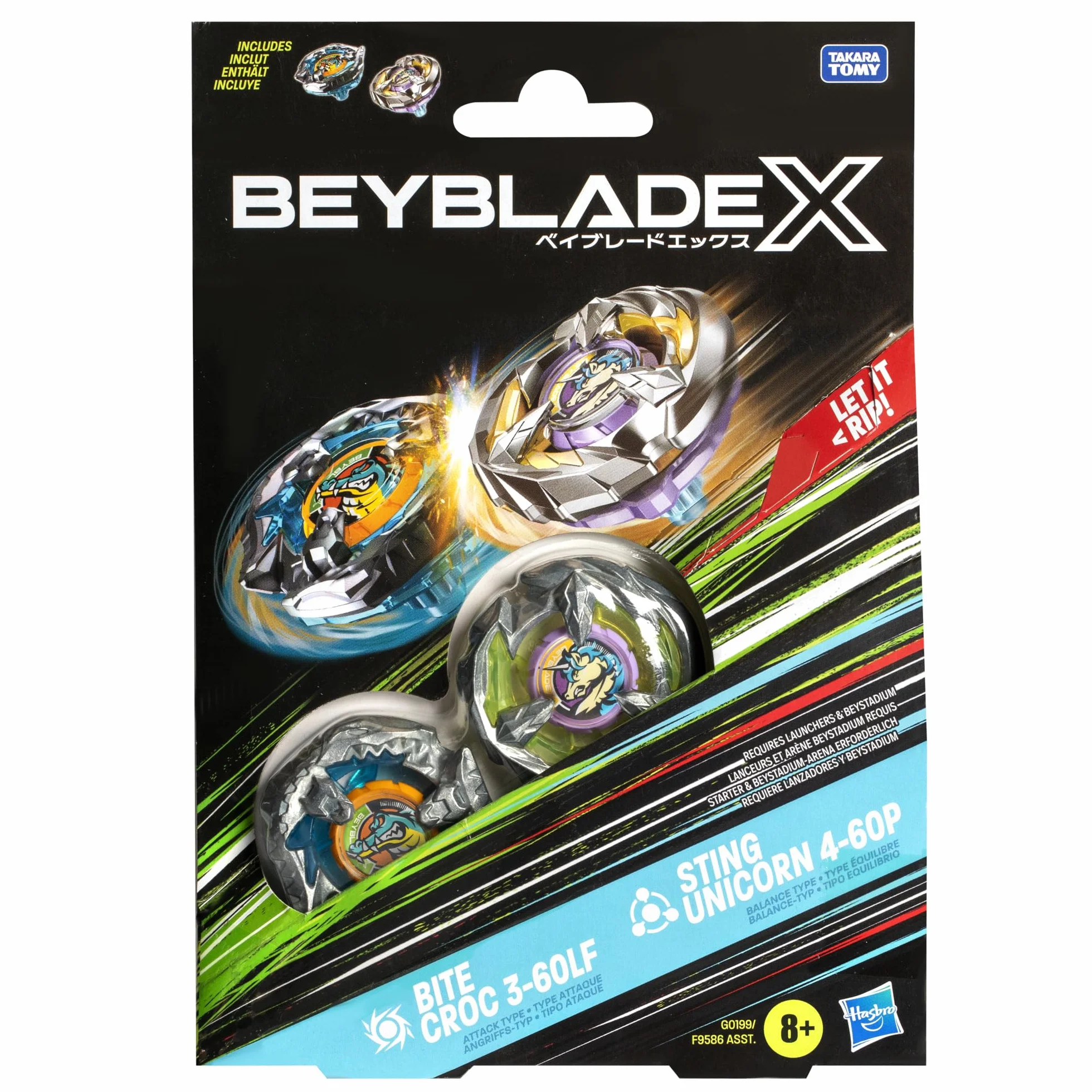 BEYBLADE BBX BITE CROC STING UNI