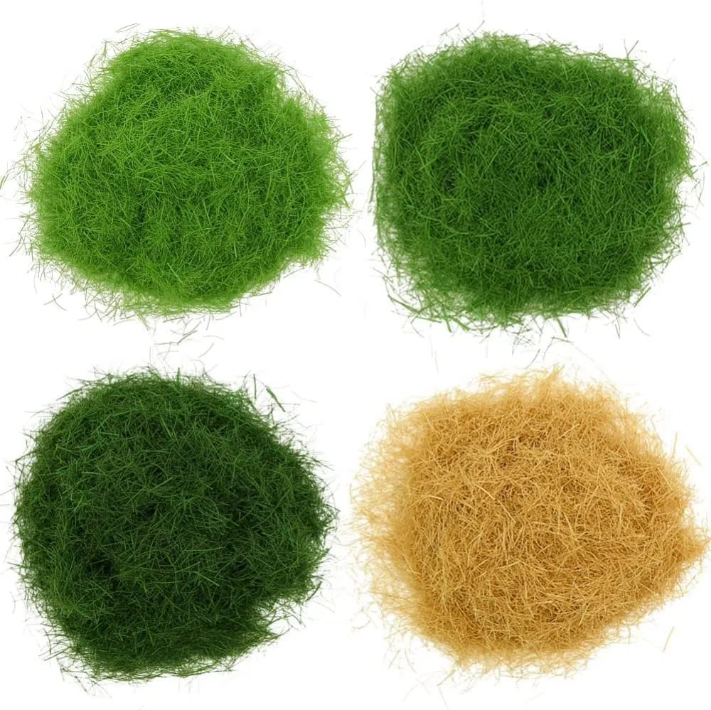 Mini floccaggio di Erba statica, applicatore per Mini floccaggio a Quattro Colori, applicatore in ABS con Impugnatura Antiscivolo per Strumento Manuale per modellazione scenica Fai-da-Te