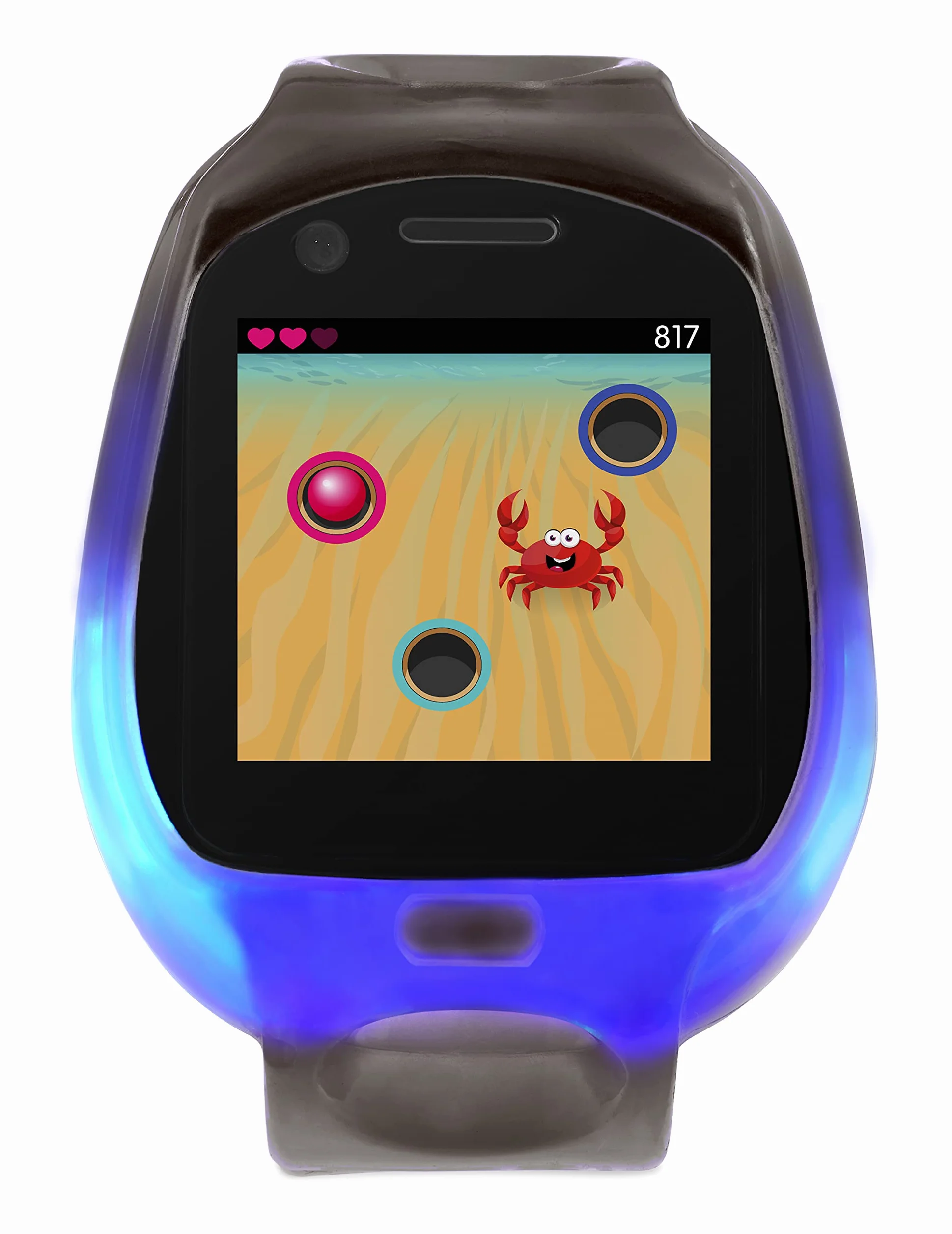 little tikes 487231EUC Tobi Robot Smartwatch per bambini con fotocamera digitale, video, giochi e attività per ragazzi e ragazze, nero, dai 6 anni in su, nero, Esclusivo Amazon
