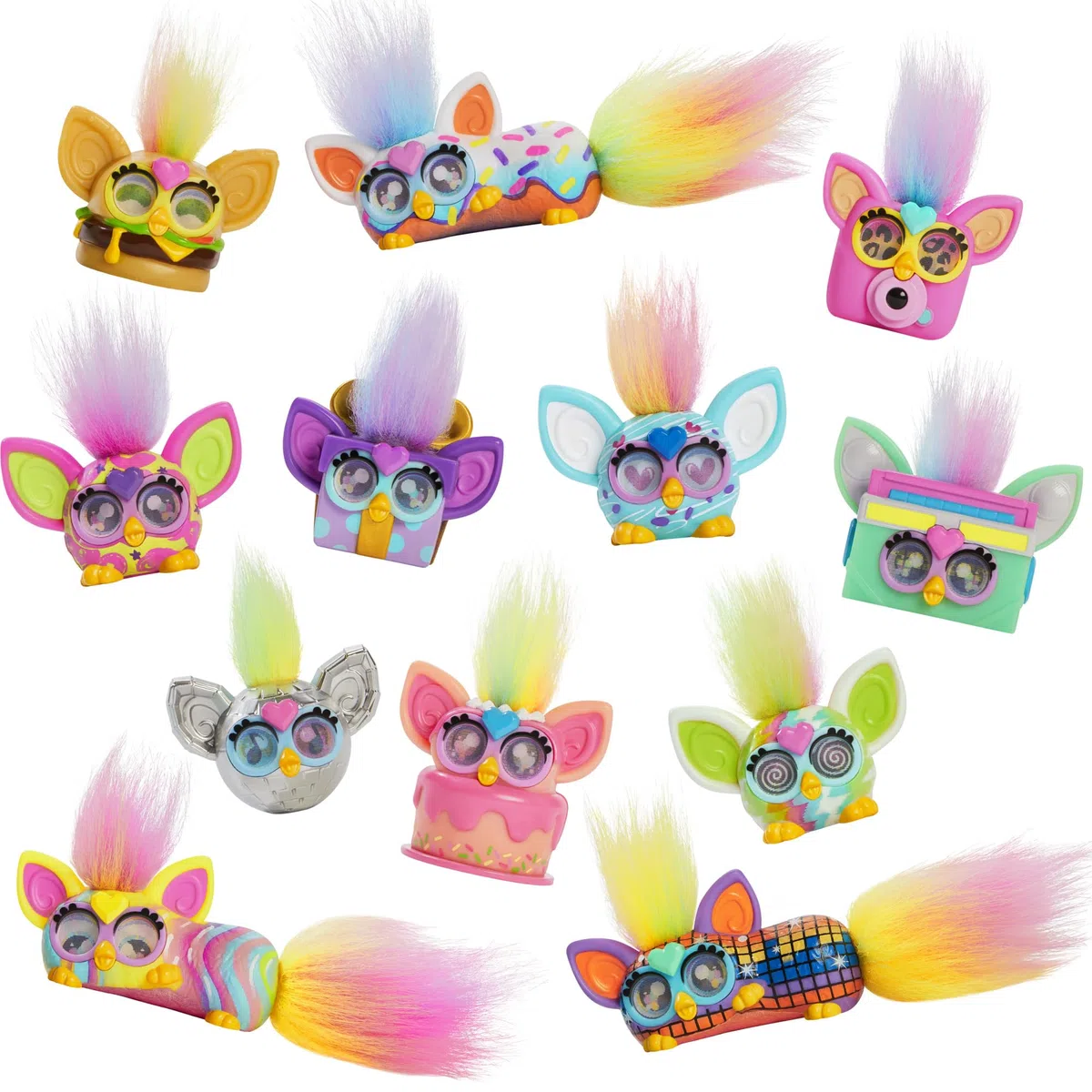 Furby Minis, Serie 1, Confezione da 12 Action Figure