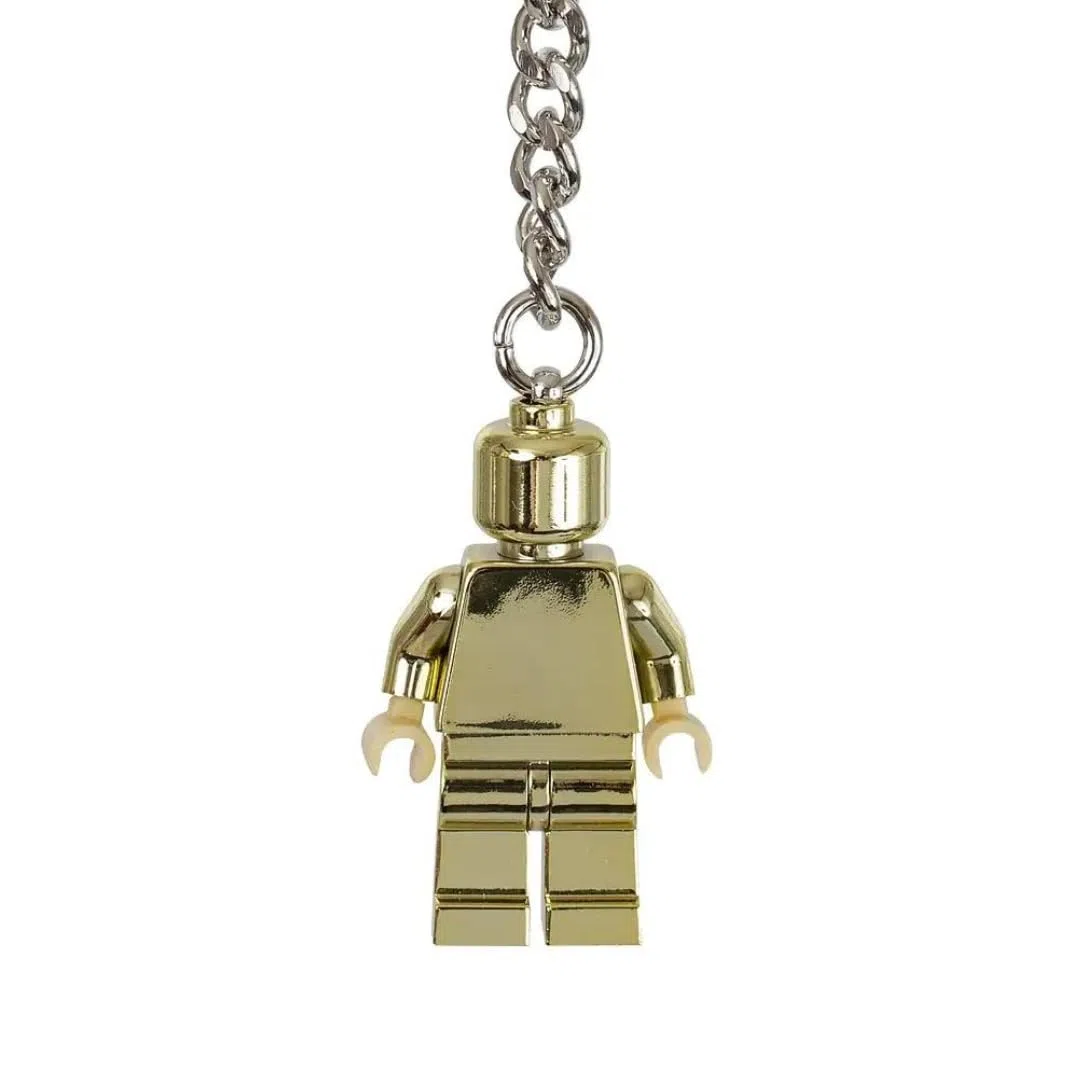 LEGO Classic: Portachiavi Gold minifigure