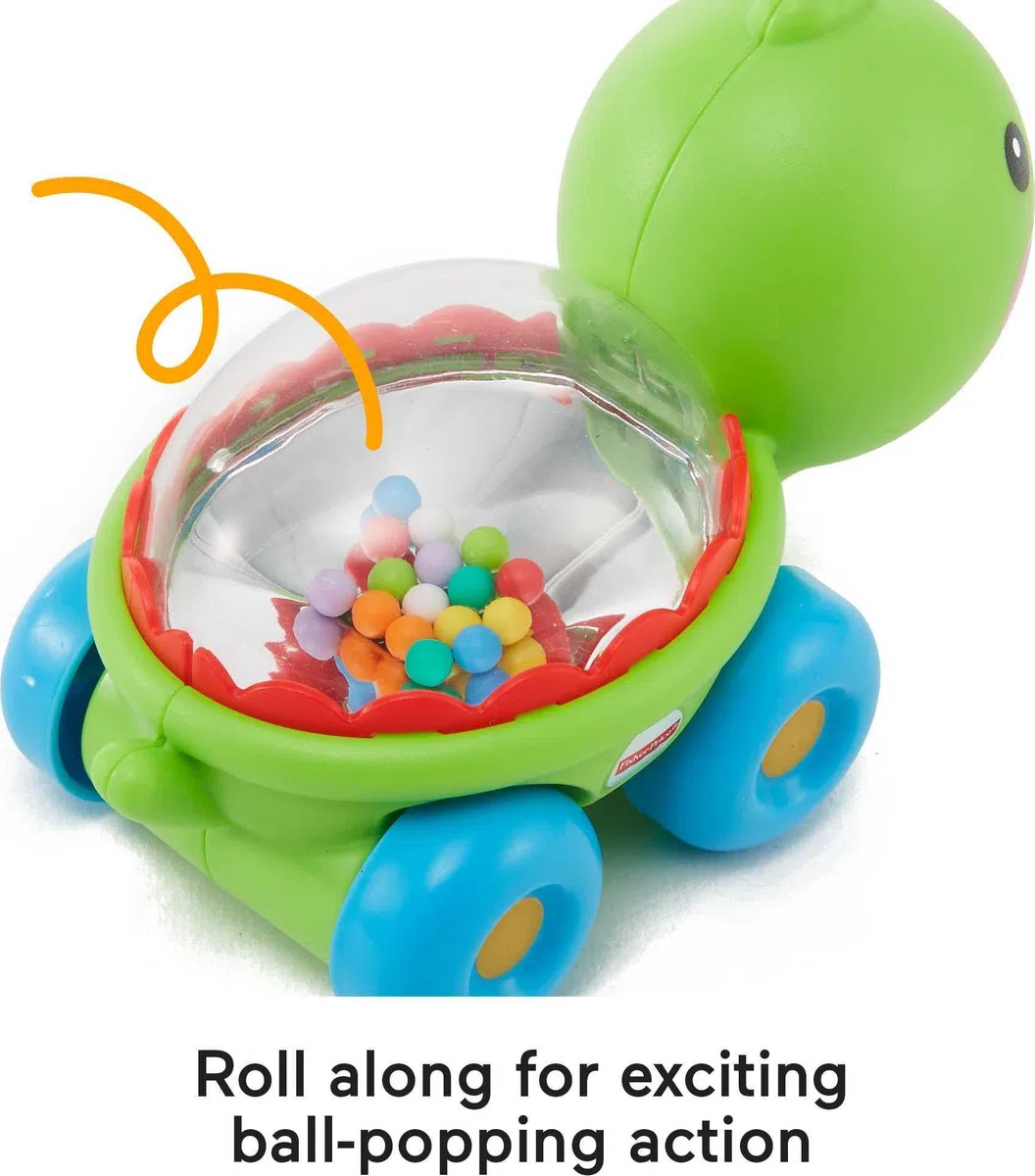 Fisher Price - Poppity Pop Pals, Modelli assortiti (Tartaruga, Gatto, Elefante, Ippopotamo)