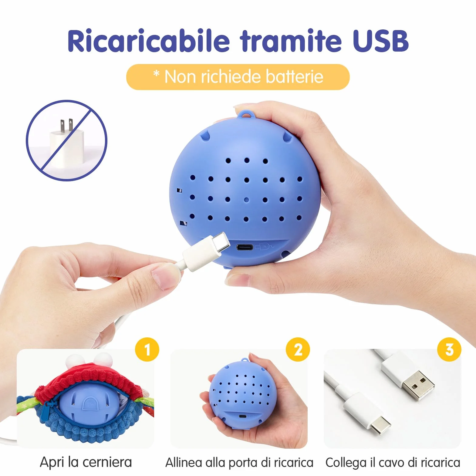 hahaland Giochi Neonato 6 Mesi Granchio Interattivo - Peluche Musicale Giocattolo Gattonare Giochi Bambini 1 Anno - Regalo Neonato per 6 9 12 Mesi