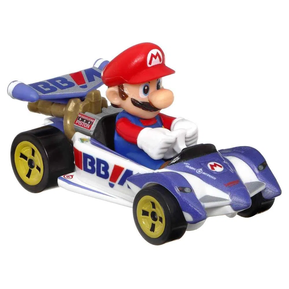 Modellino DieCast KART MARIO Circuit Special da SUPER MARIO KART - Scala 1:64 lunghezza 5cm